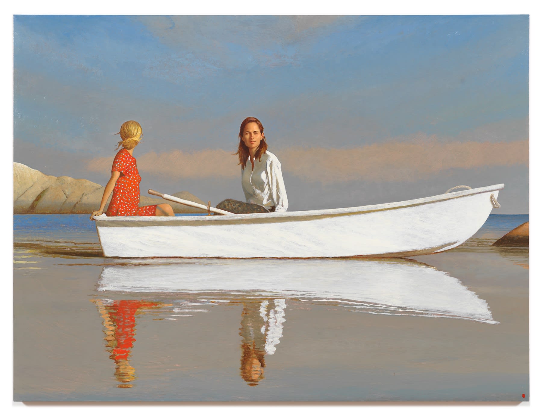 BO BARTLETT Mermaid Cove, 2022 Oil on linen 60 x 80 inches 152.4 x 203.2 cm (MMG#34811)
