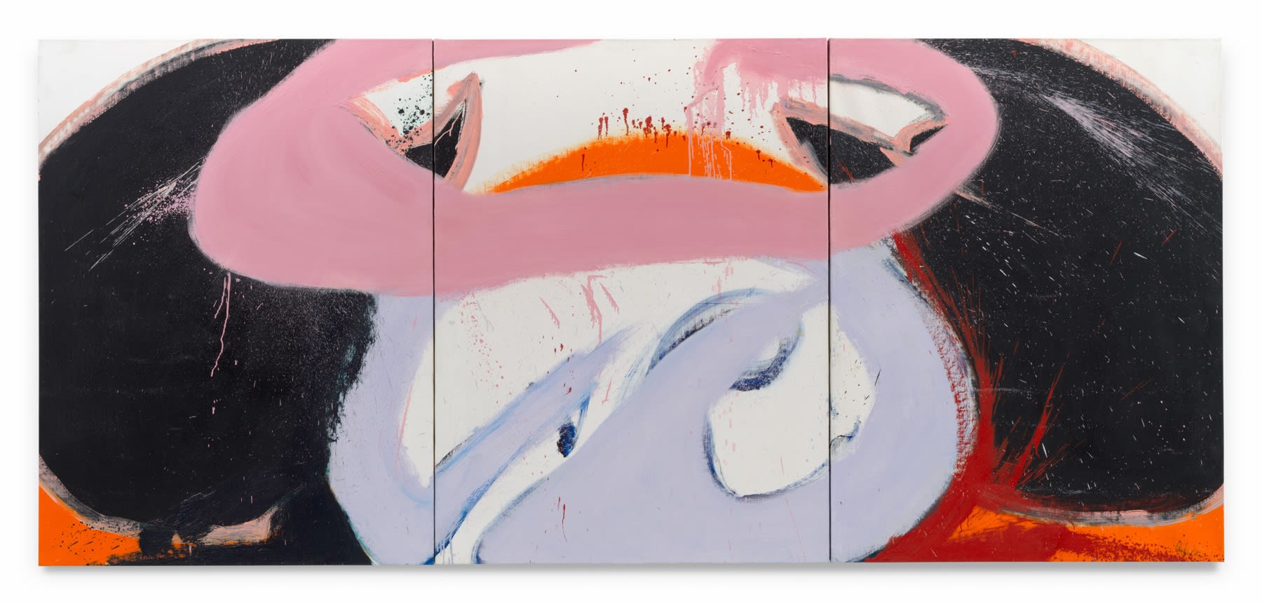 NORMAN BLUHM Tages, 1971 Oil on canvas 48 x 108 inches 121.9 x 274.3 cm (MMG#34178)