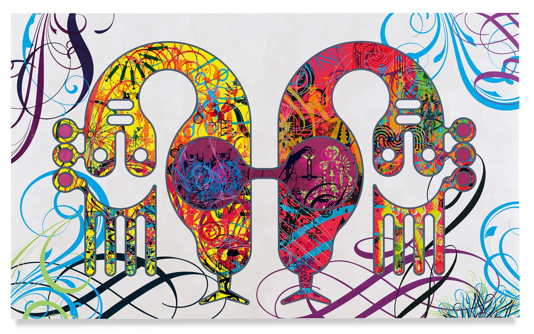 Ryan McGinness, Mindscape 66, 2019