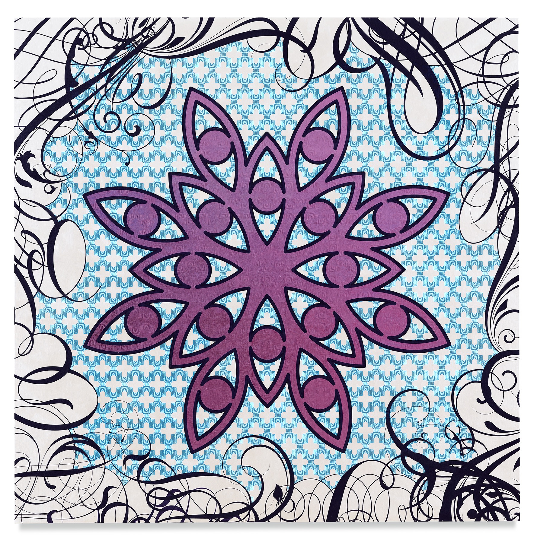 Ryan McGinness, Mindscape 38, 2019