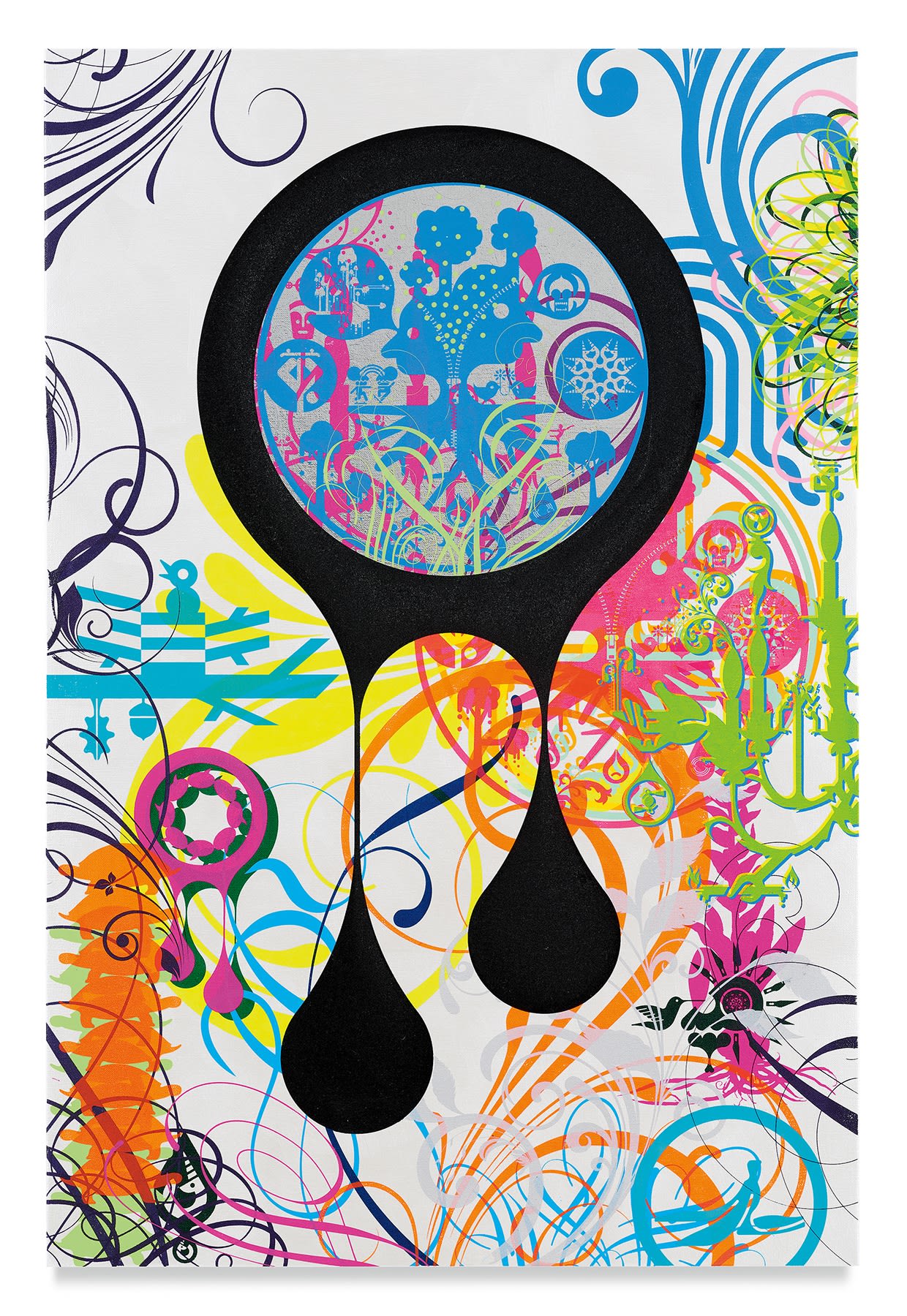 Ryan McGinness, Mindscape 42, 2019