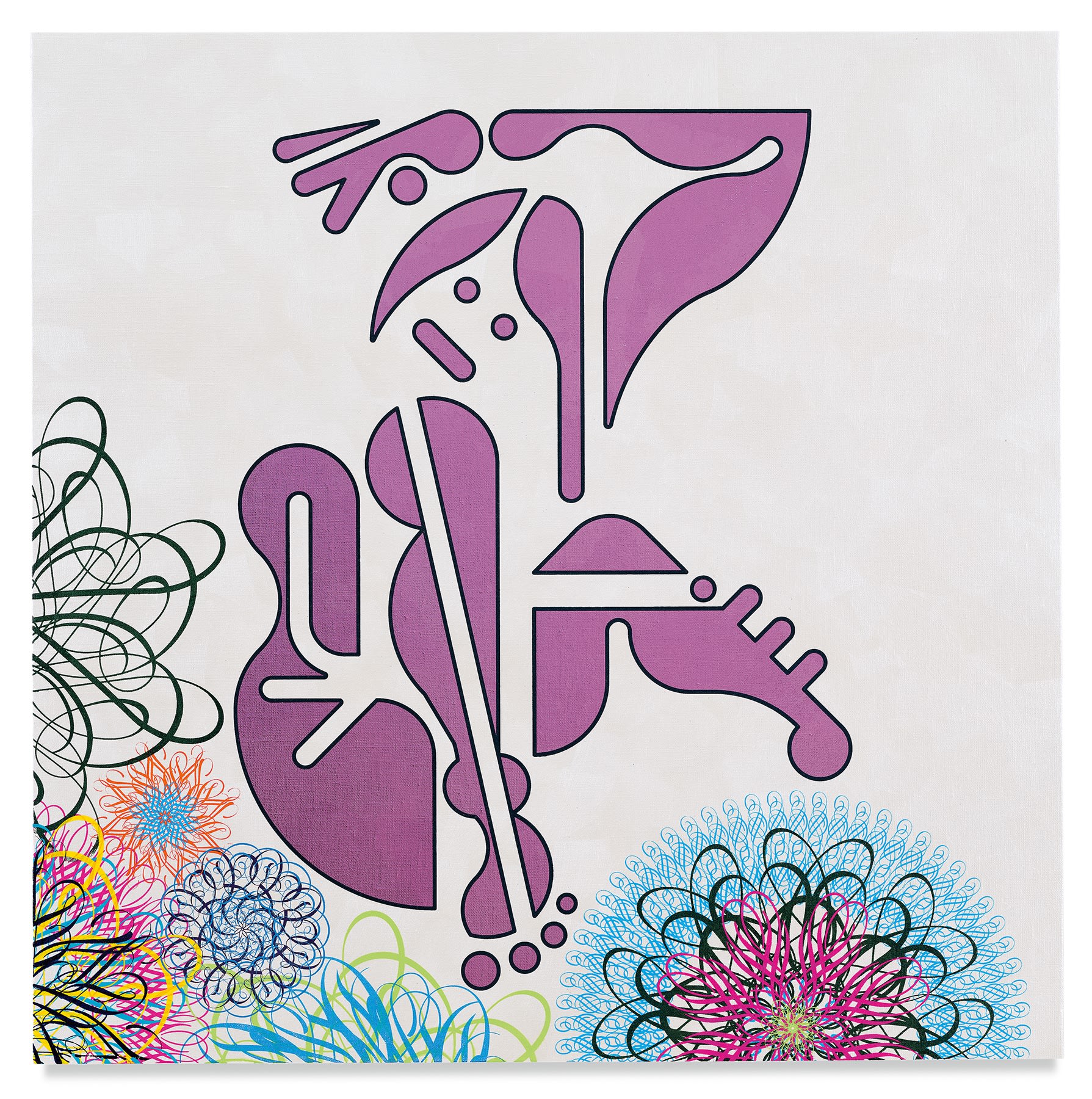 Ryan McGinness, Mindscape 58, 2019