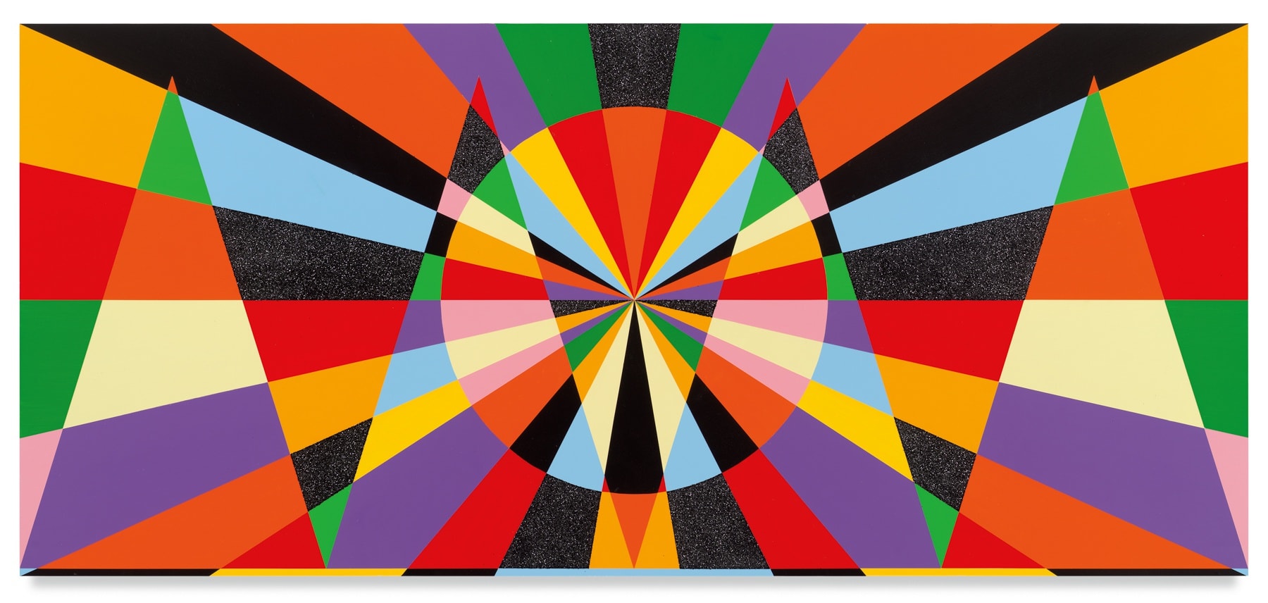 Rico Gatson, Untitled (Expanded Light Consciousness II), 2022