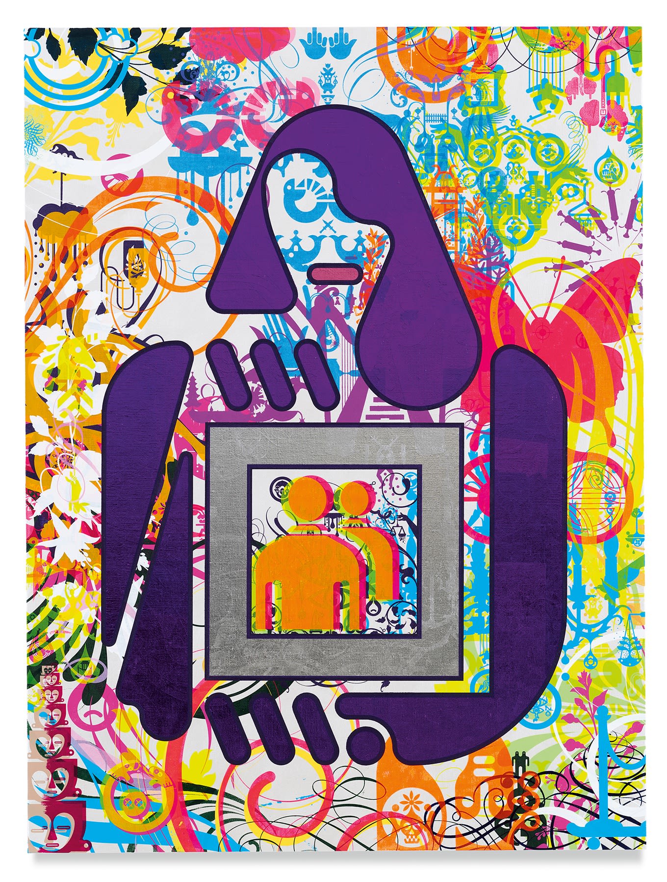 Ryan McGinness, Mindscape 2, 2019