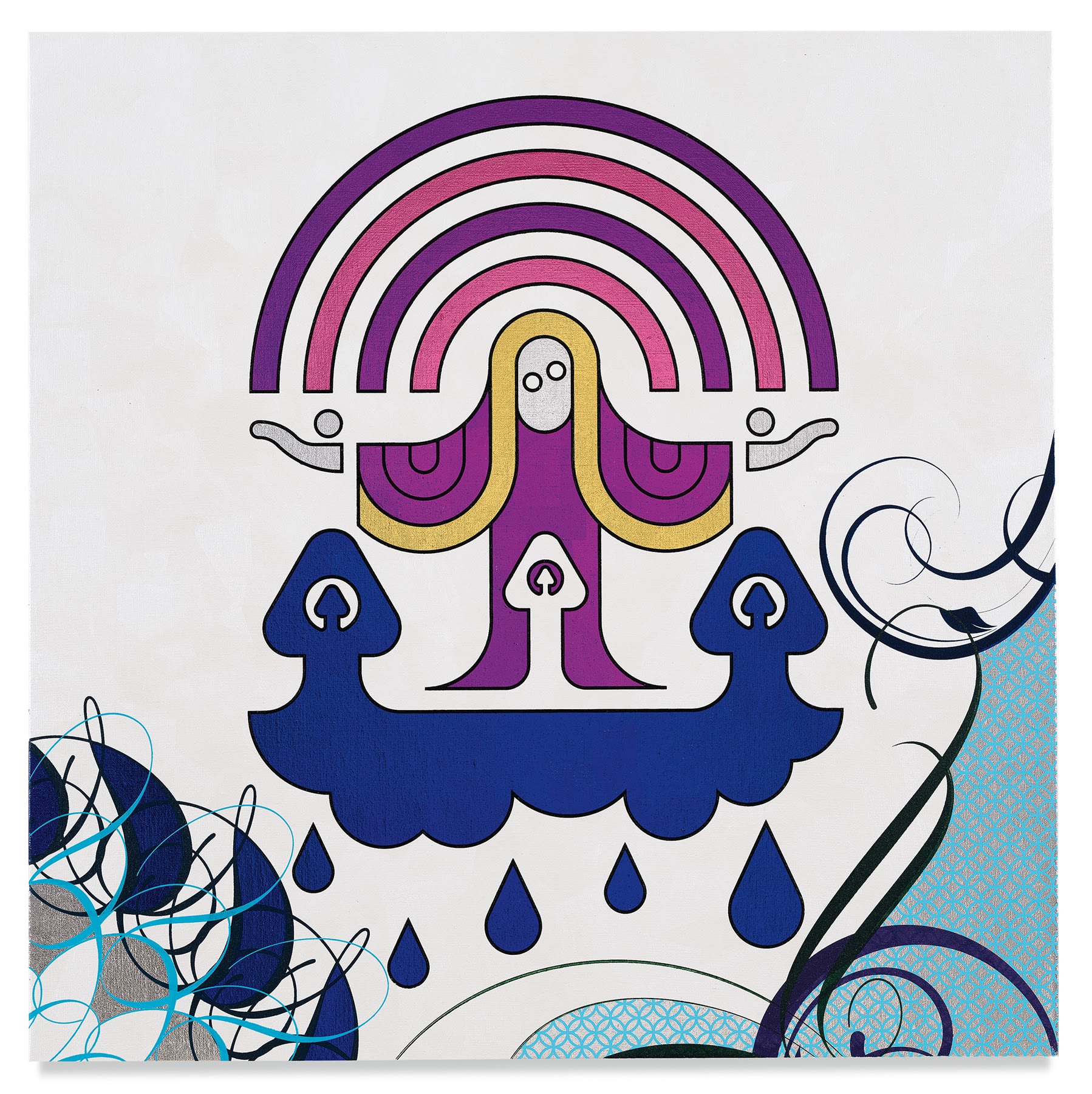 Ryan McGinness, Mindscape 51, 2019