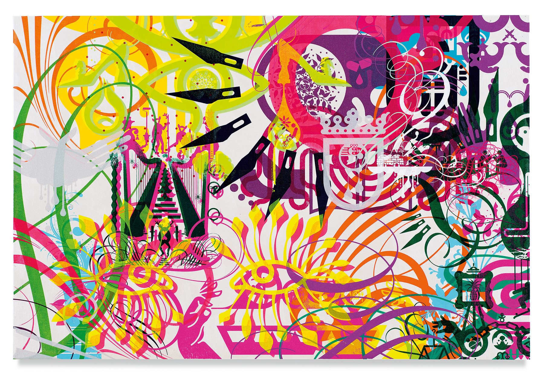 Ryan McGinness, Mindscape 71, 2019
