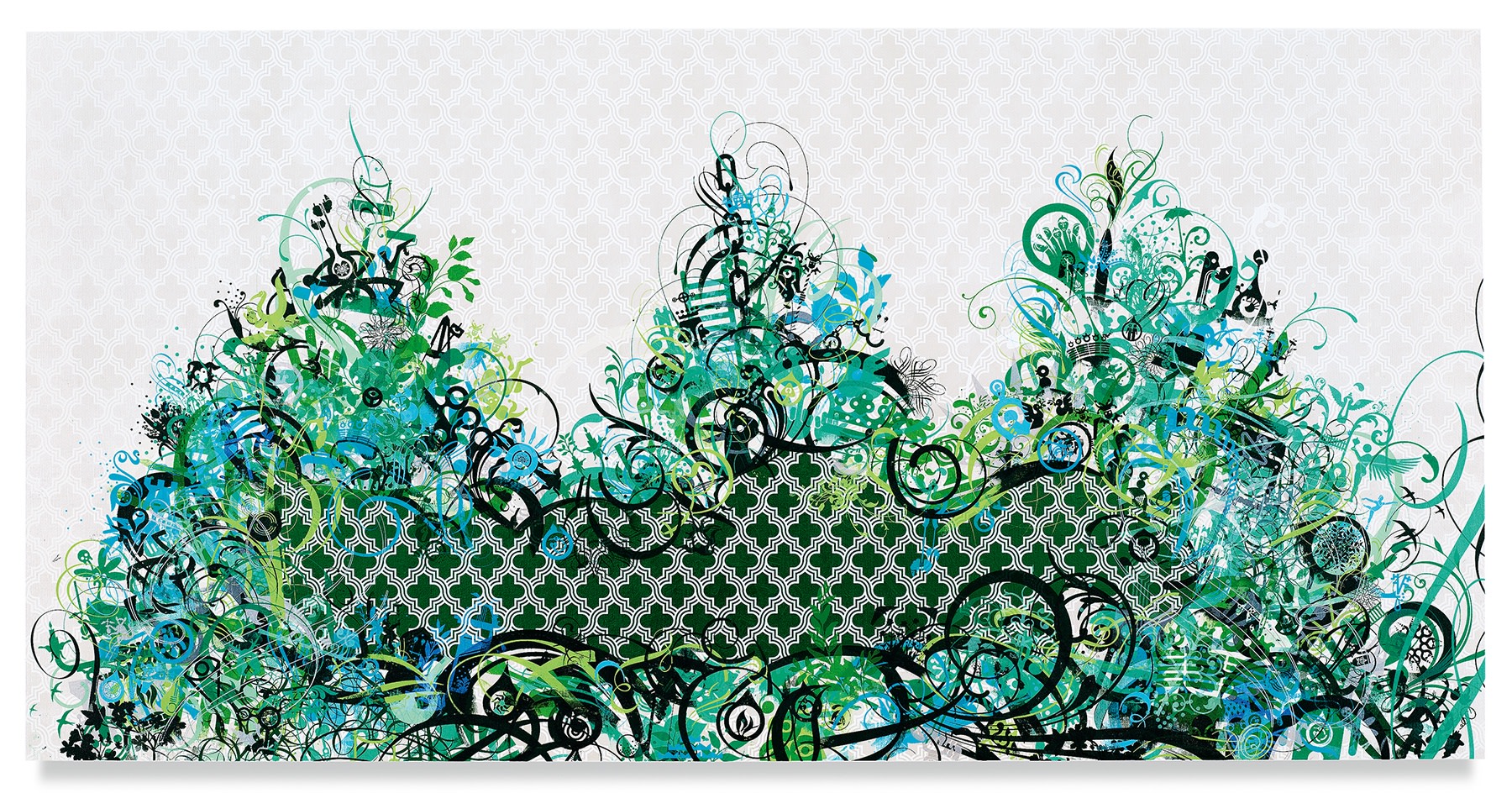 Ryan McGinness, Mindscape 24, 2019