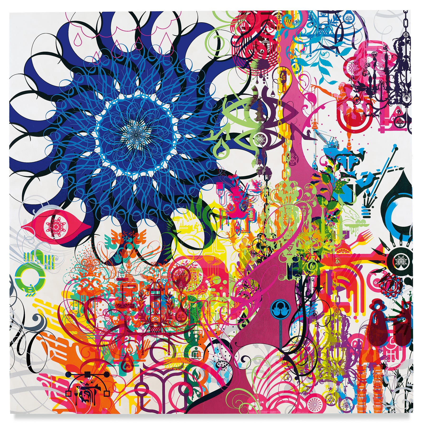 Ryan McGinness, Mindscape 26, 2019