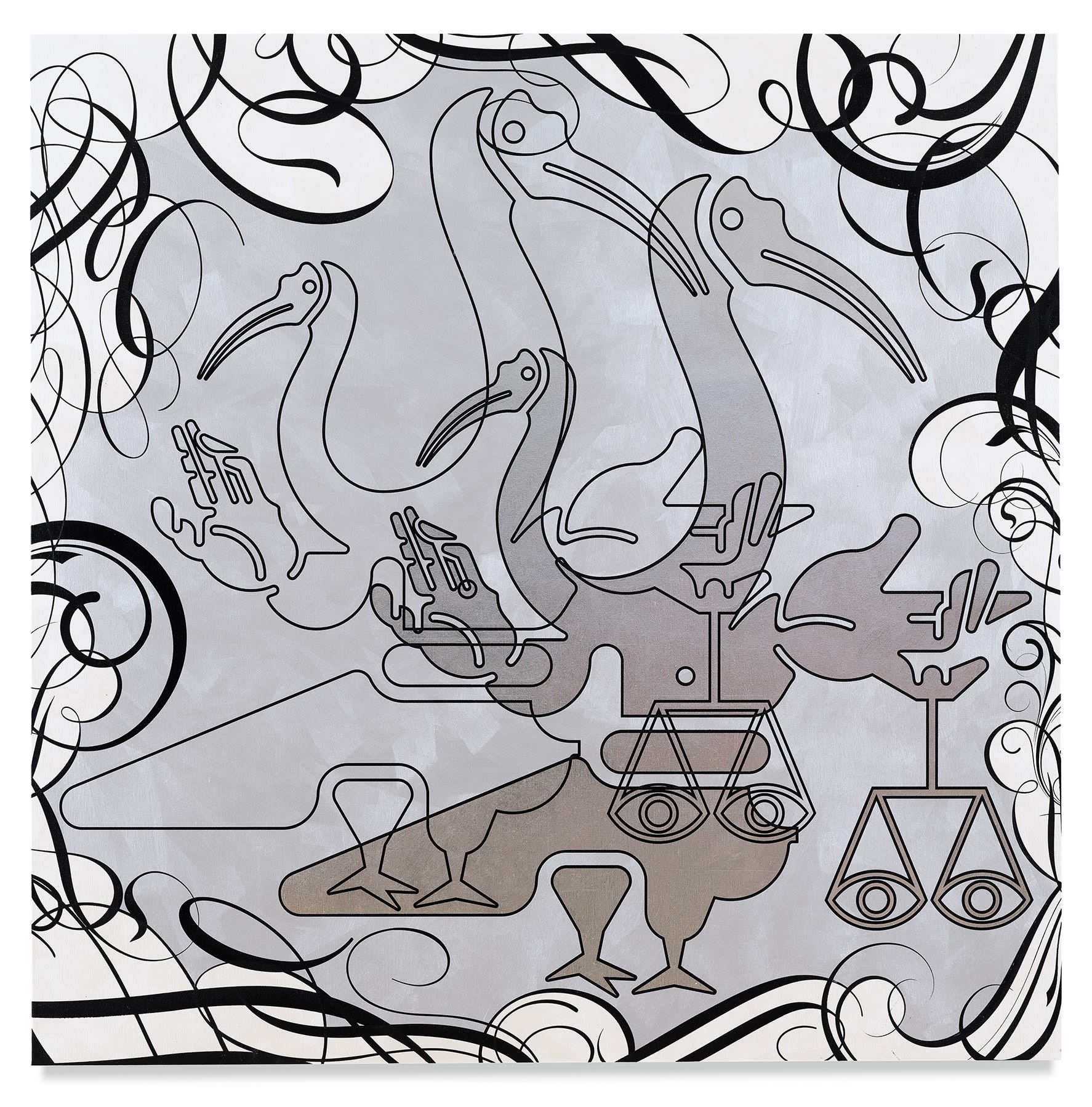 Ryan McGinness, Mindscape 23, 2019