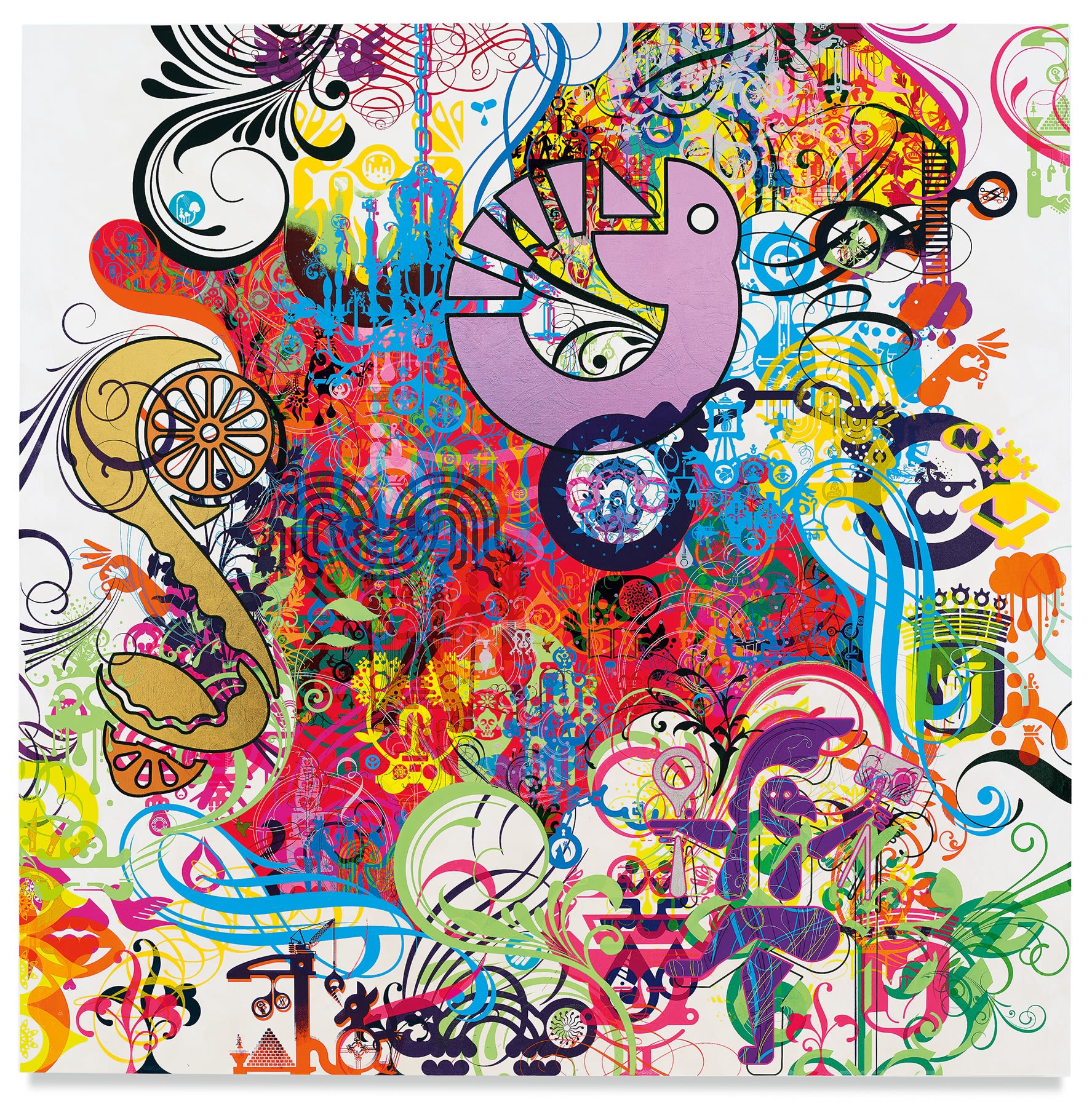Ryan McGinness, Mindscape 12, 2019