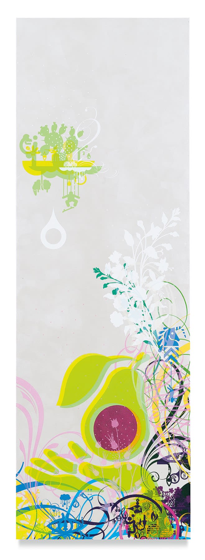 Ryan McGinness, Mindscape 7, 2019