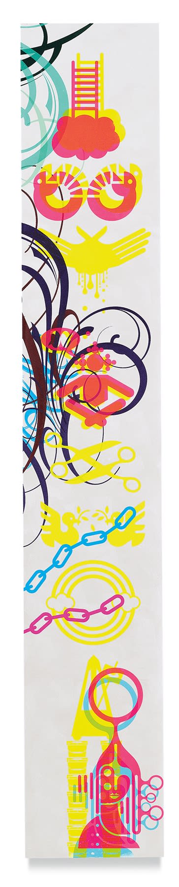 Ryan McGinness, Mindscape 62, 2019