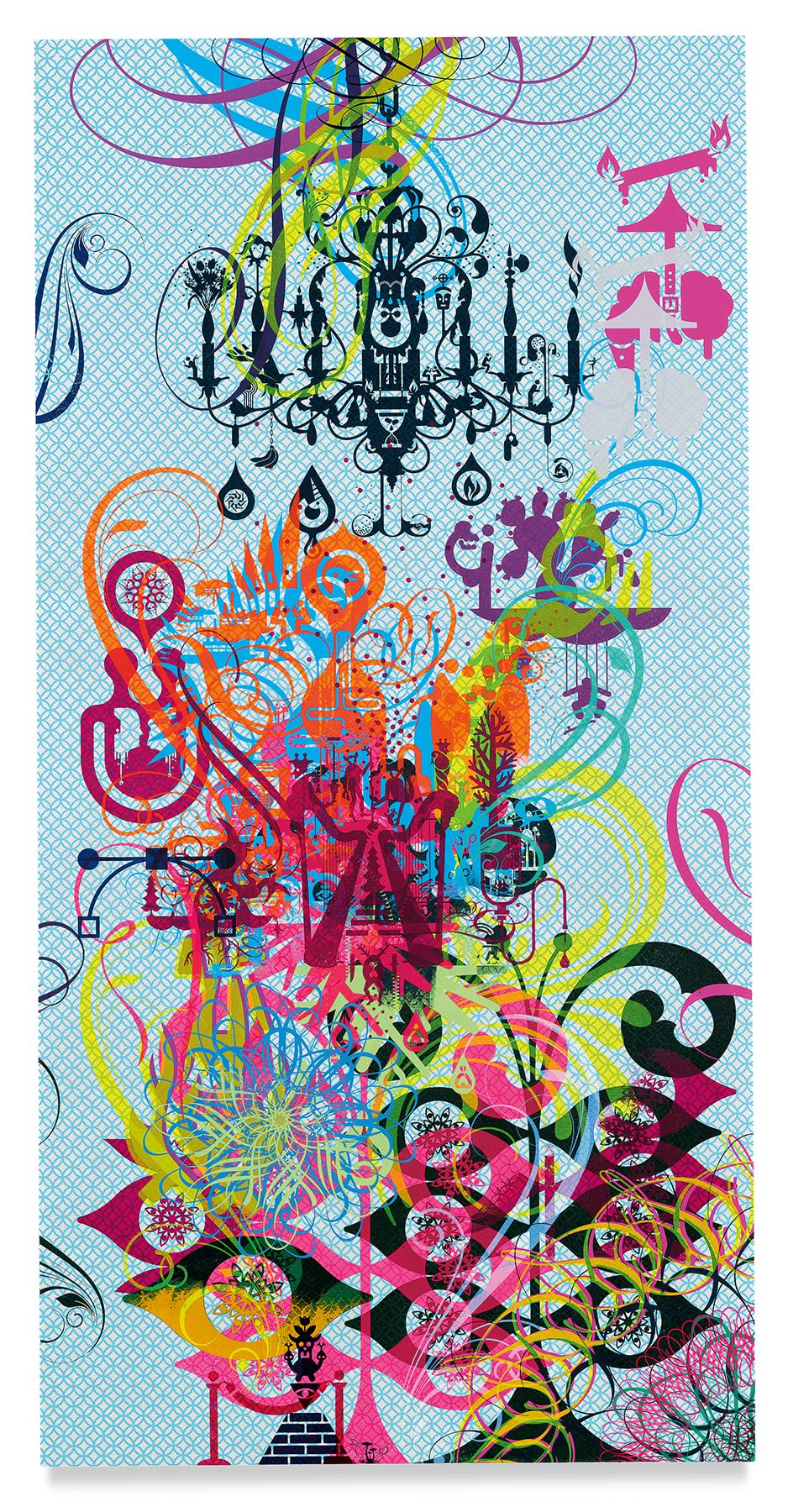 Ryan McGinness, Mindscape 53, 2019