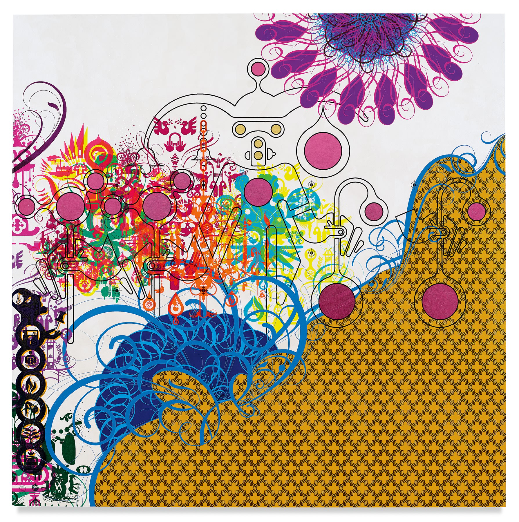 Ryan McGinness, Mindscape 72, 2019