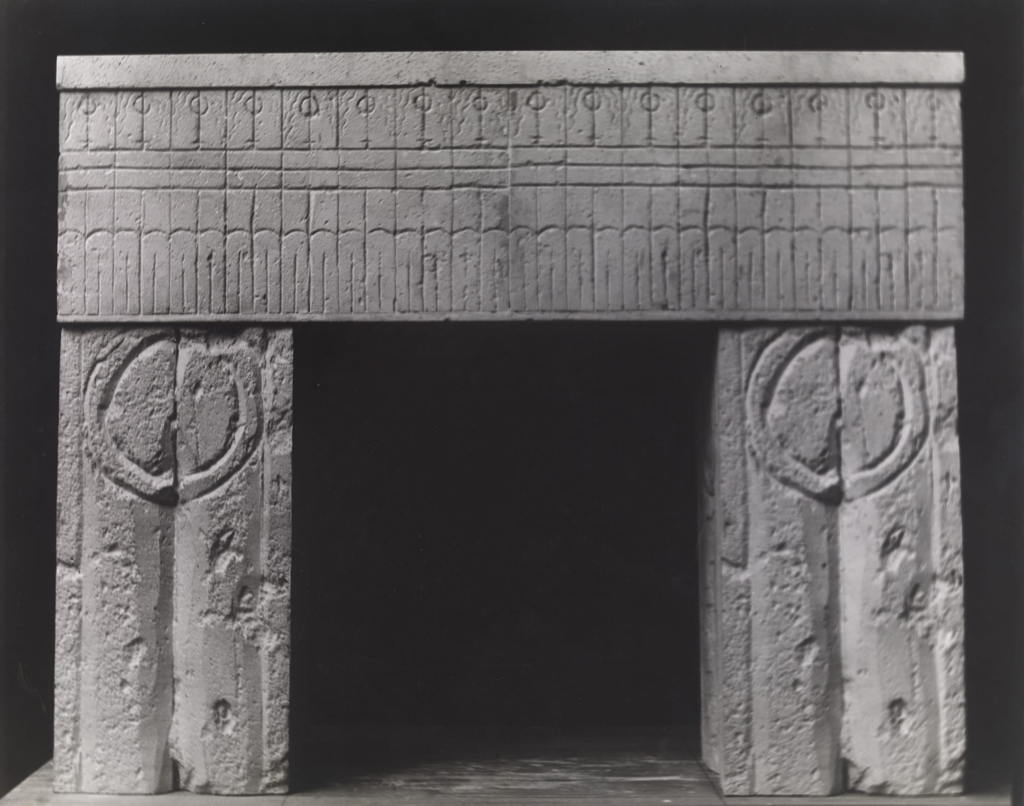 Maquette for the Gate of the Kiss, 1935-37