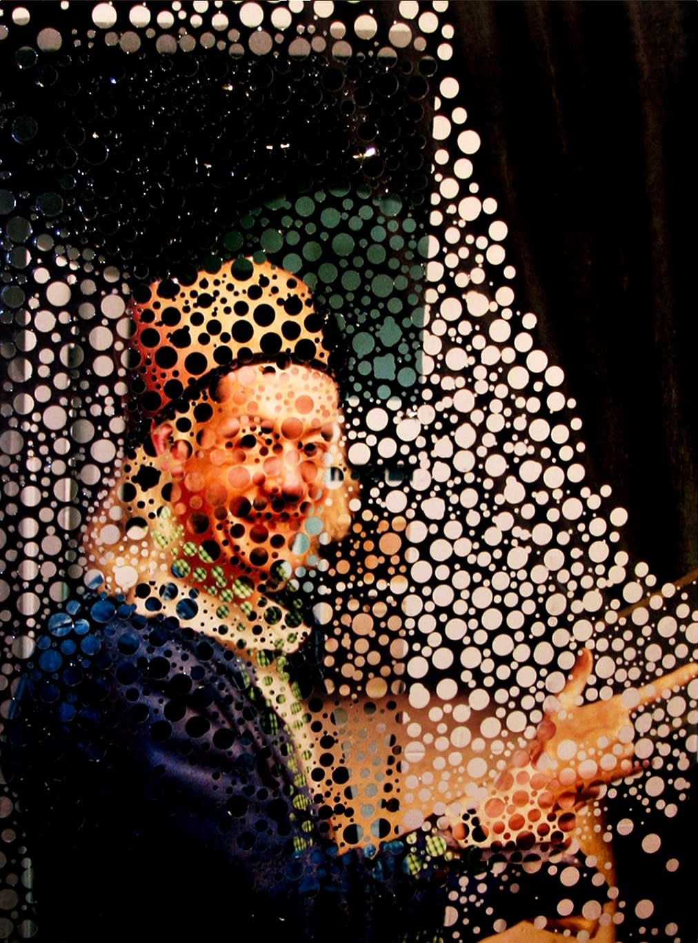 Albano Afonso, Auto-retrato com Liotard [Self-portrait with Liotard], 2001