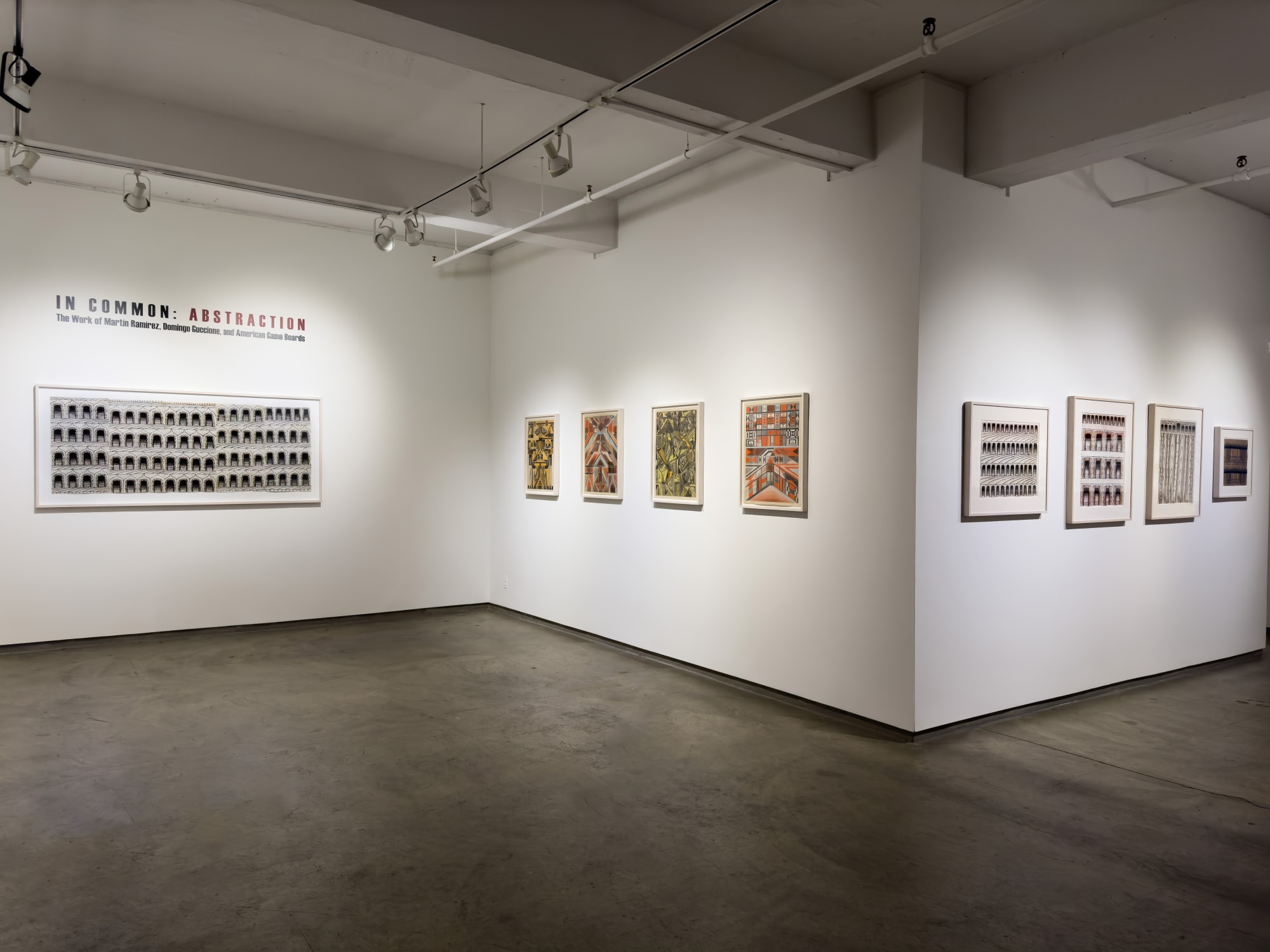 In Common: Abstraction. The Work of Martín Ramírez, Domingo Guccione, and American Game Boards