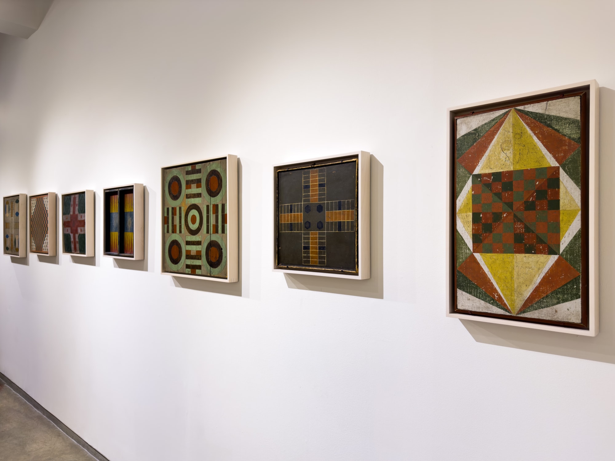 In Common: Abstraction. The Work of Martín Ramírez, Domingo Guccione, and American Game Boards