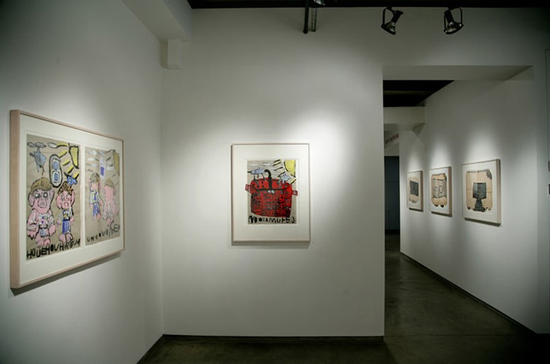 Installation of Laura Craig McNellis's works