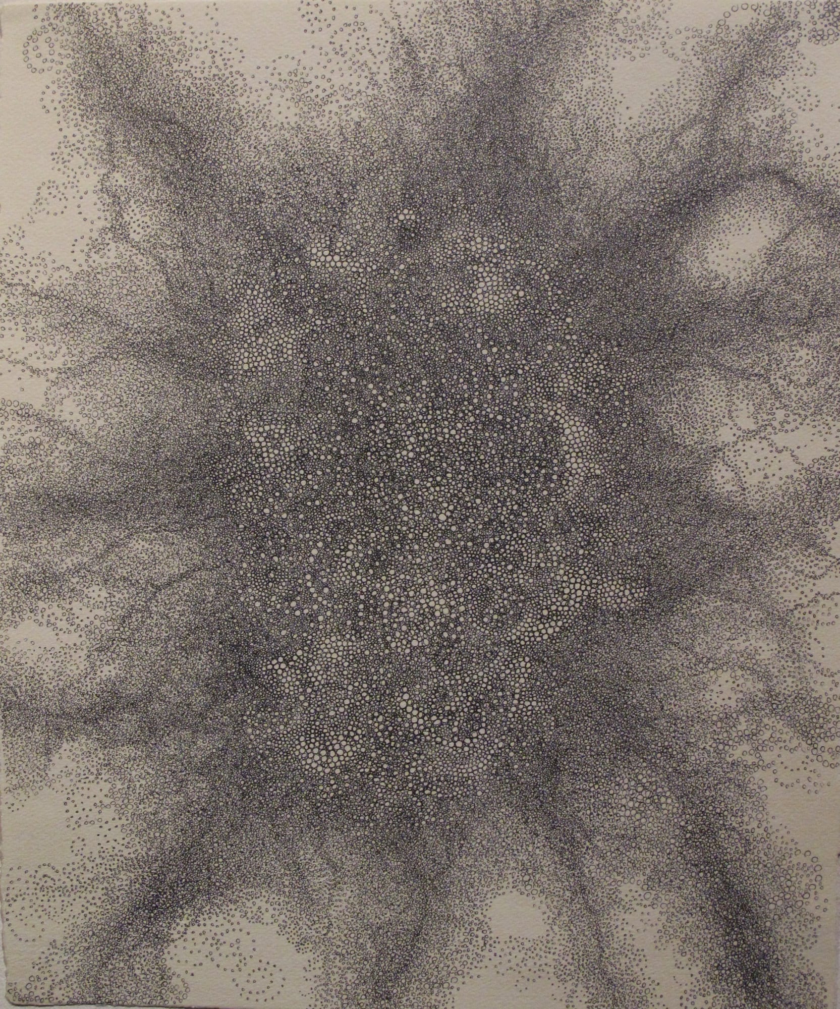 Untitled, 2013 Ink on paper 18 x 15 in. (45.7 x 38.1 cm.) (HDY 0613)