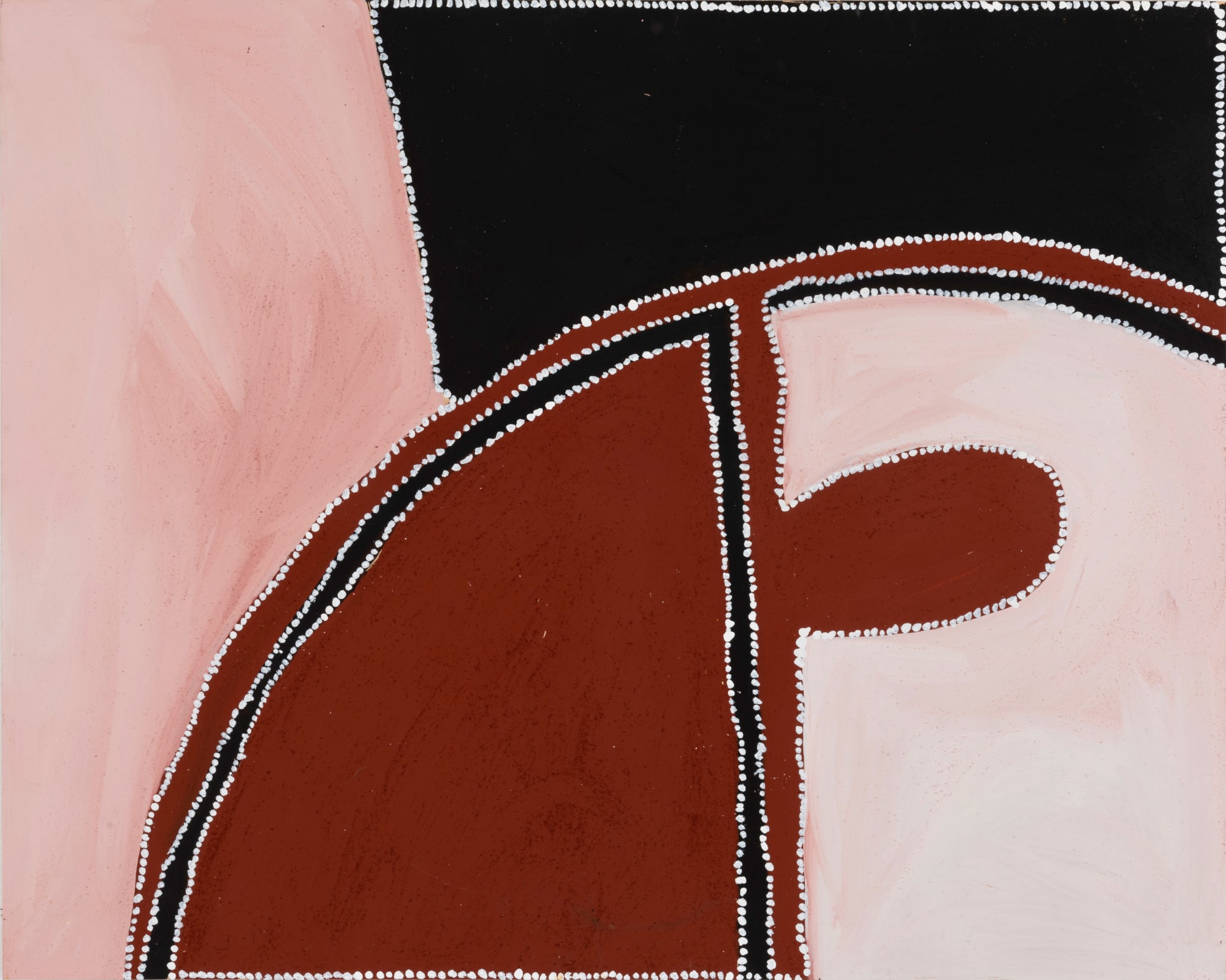 Janderrji, 2004 Natural earth pigments and synthetic binder on composition board 31 1/2 x 39 3/8 in. (80 x 100 cm.) (PB 36)