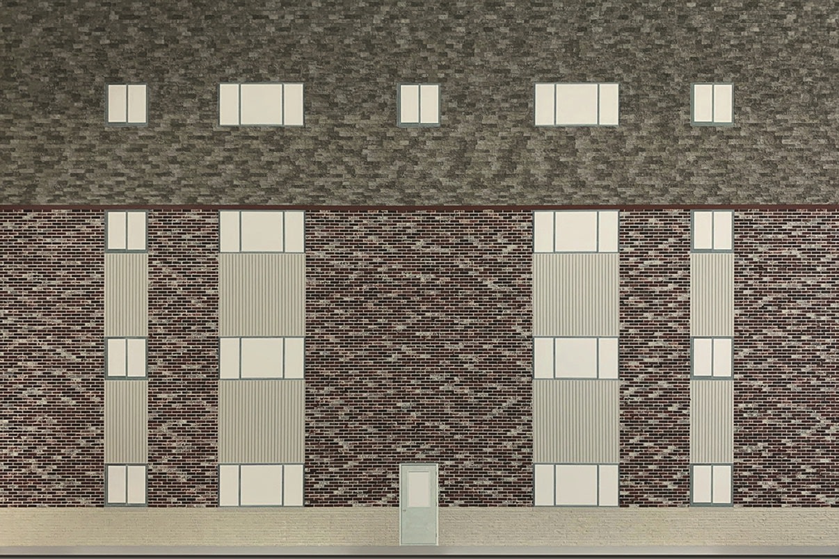 Andrew Moeller Painting XXIX, 2022 Acrylic and graphite on aluminum panel 48 x 72 in. (121.9 x 182.9 cm.)