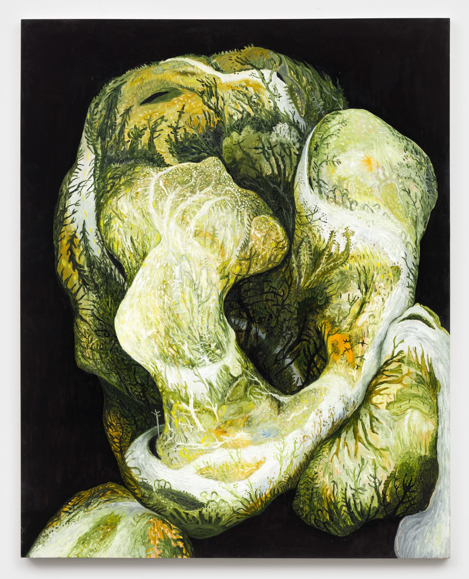 Don't think twice, it's alright, 2022 Oil on wood panel 60 x 48 in. (152.4 x 121.9 cm.) (ML 58)