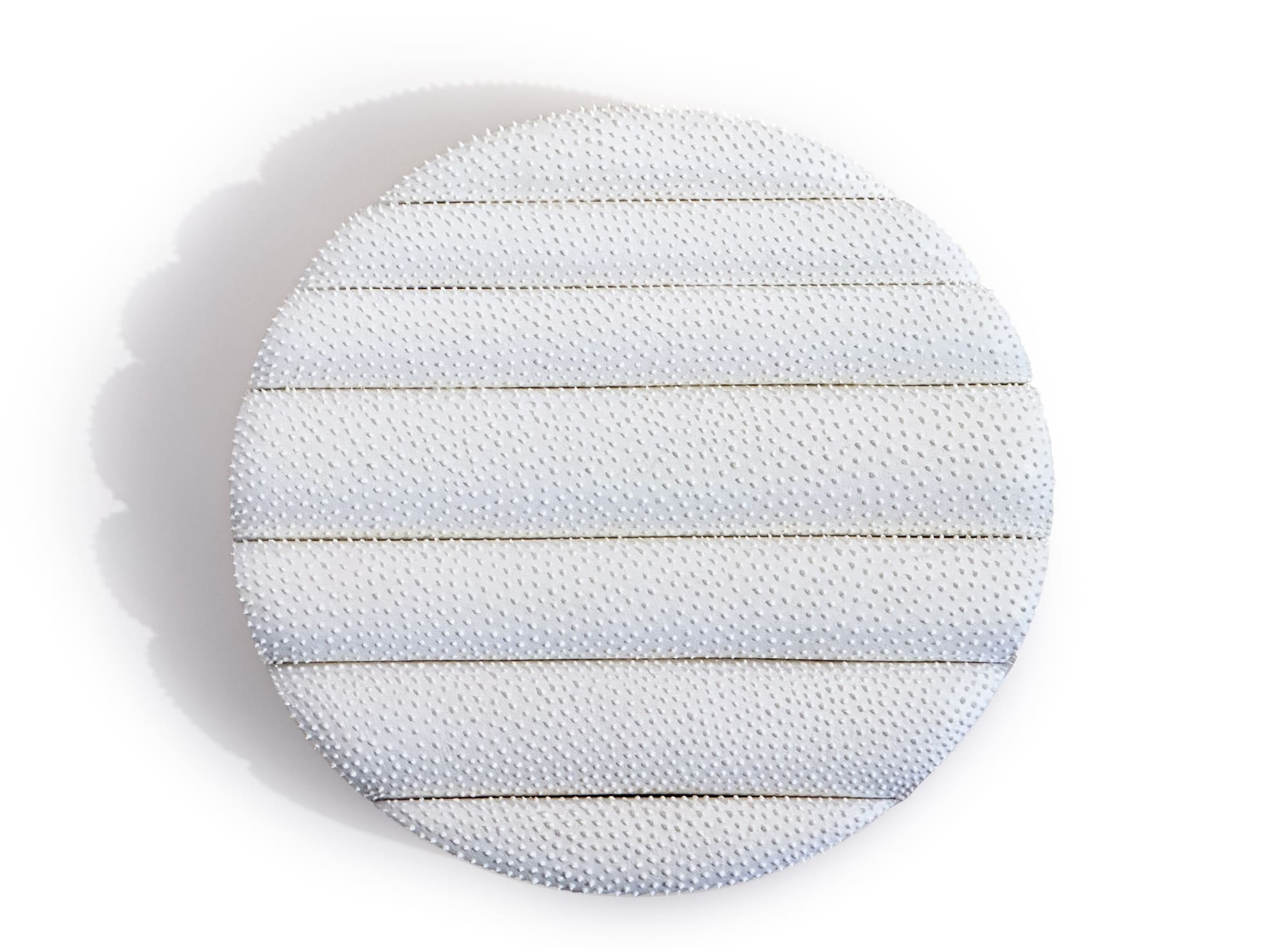 Untitled, 2022 Carved wood and acrylic paint 12 x 11 1/2 x 3 in. (30.5 x 29.2 x 7.6 cm) (KBB 34) DETAIL IMAGES