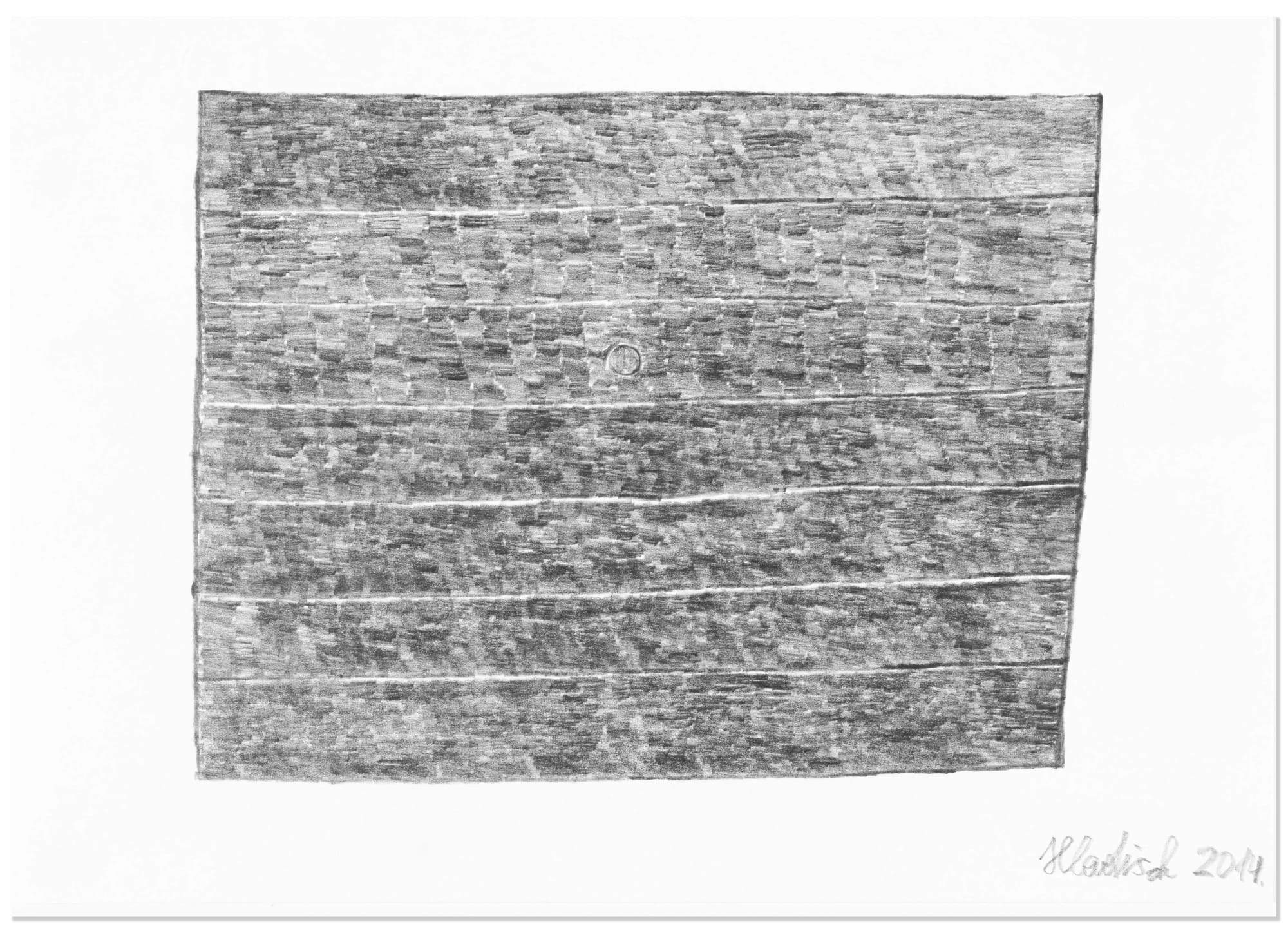 SHOE BOX, 2014 Graphite on paper 8.3 x 11.7 in. (21 x 29.7 cm) HH 10