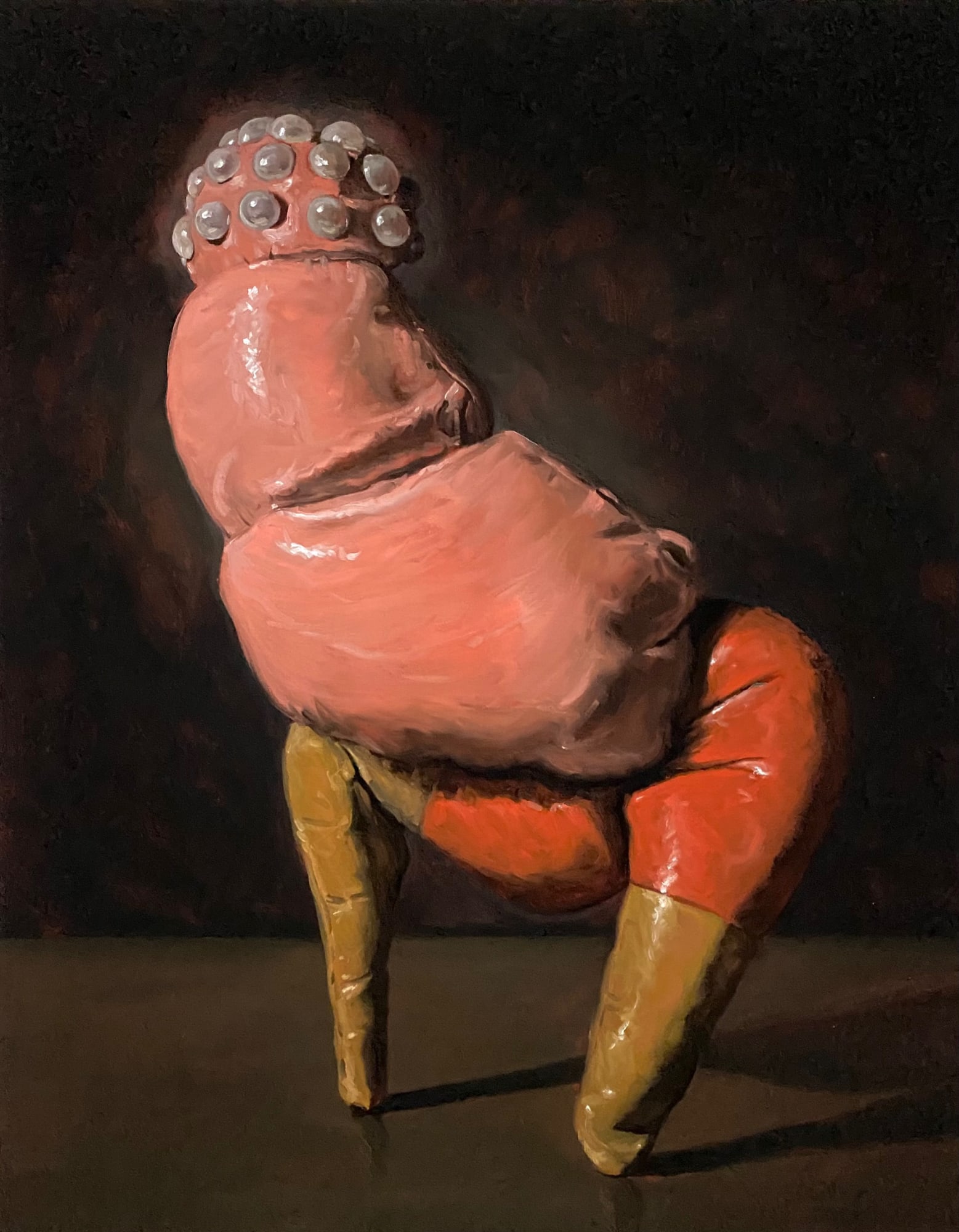 To Cover and Cover and Cover, 2023 Oil on linen 28 x 22 in. (71.1 x 55.9 cm.) (WTh 29)