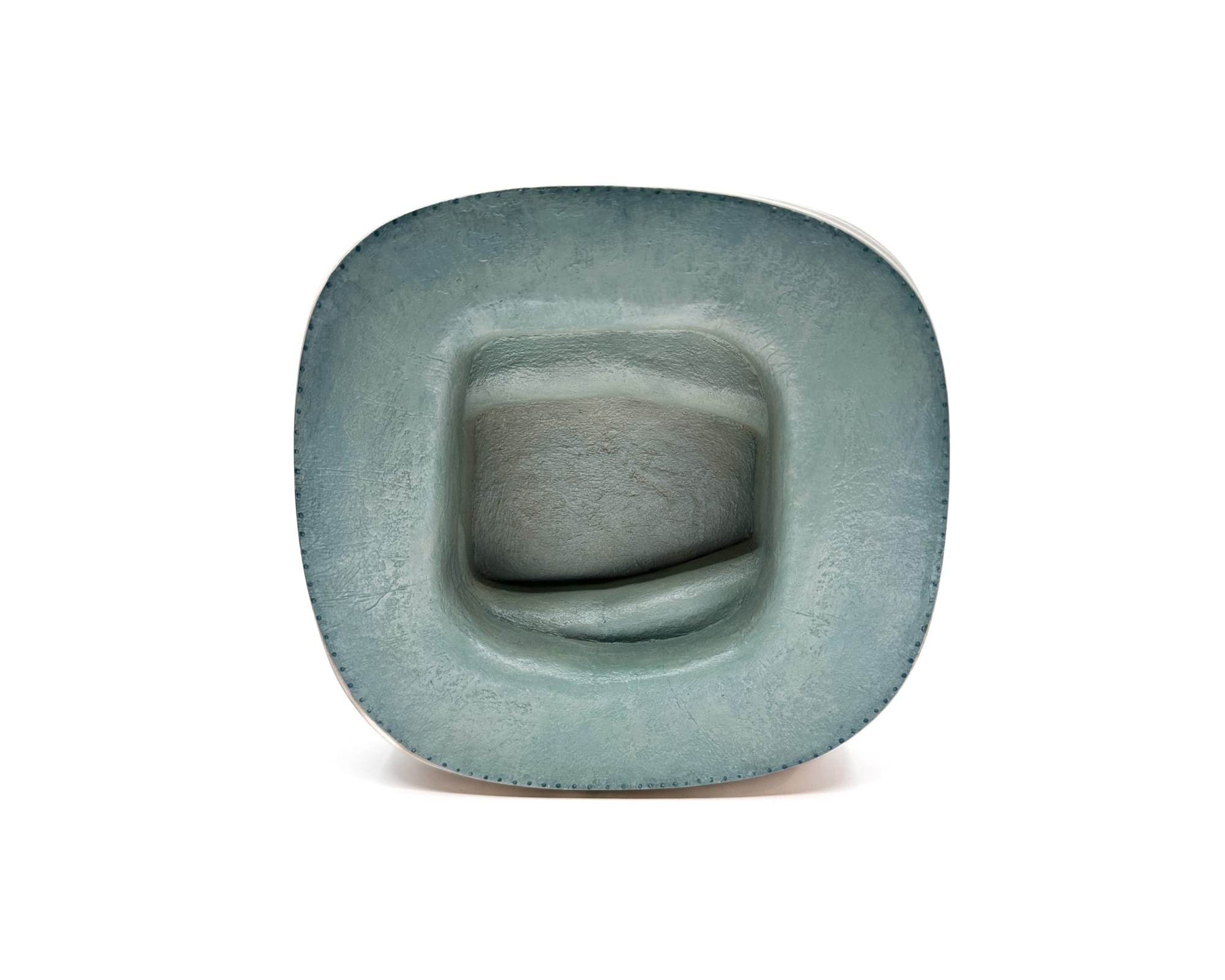 Untitled, 2023 Carved wood and acrylic 6 1/2 x 7 x 3 in. (16.5 x 17.8 x 7.6 cm) (KBB 42)