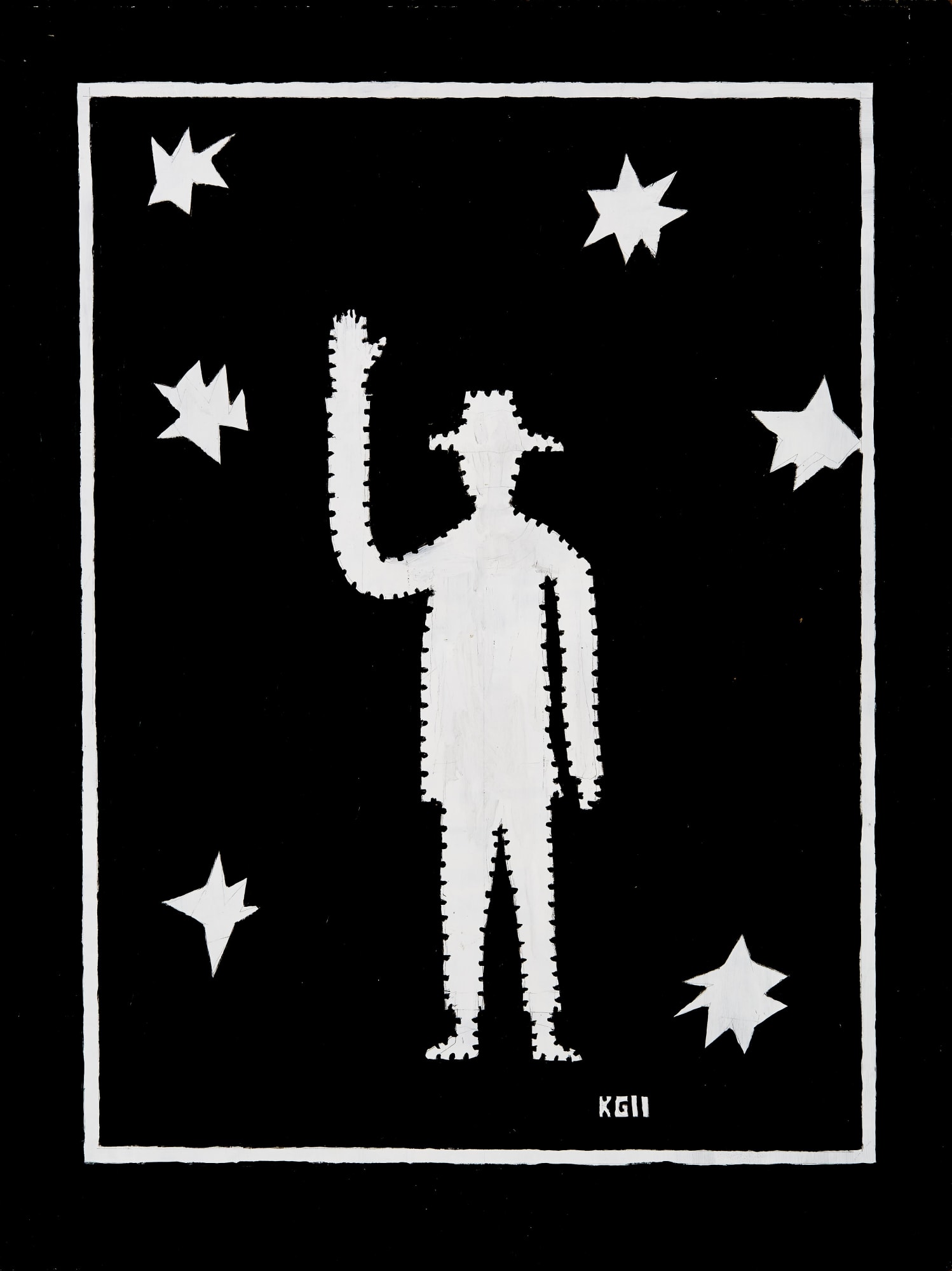 Untitled, 2011 Acrylic on Masonite 48 x 36 in (121.9 x 91.4 cm) (KG 558)