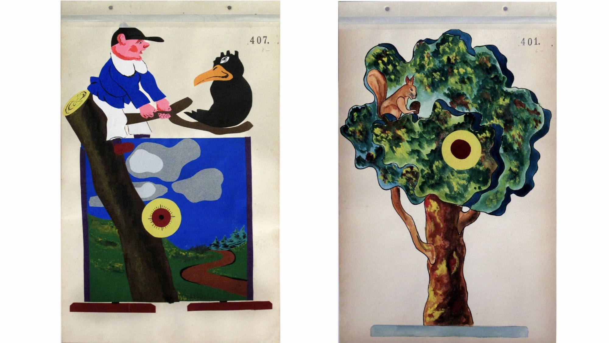 Interplay on a Tree / Tree witth Squirrel (ArU 443)