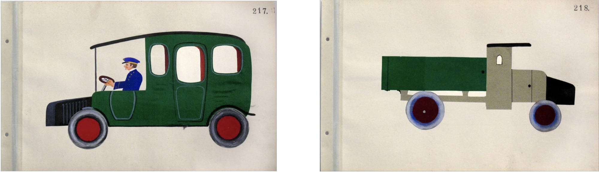 Car and Driver / Truck (ArU 434)