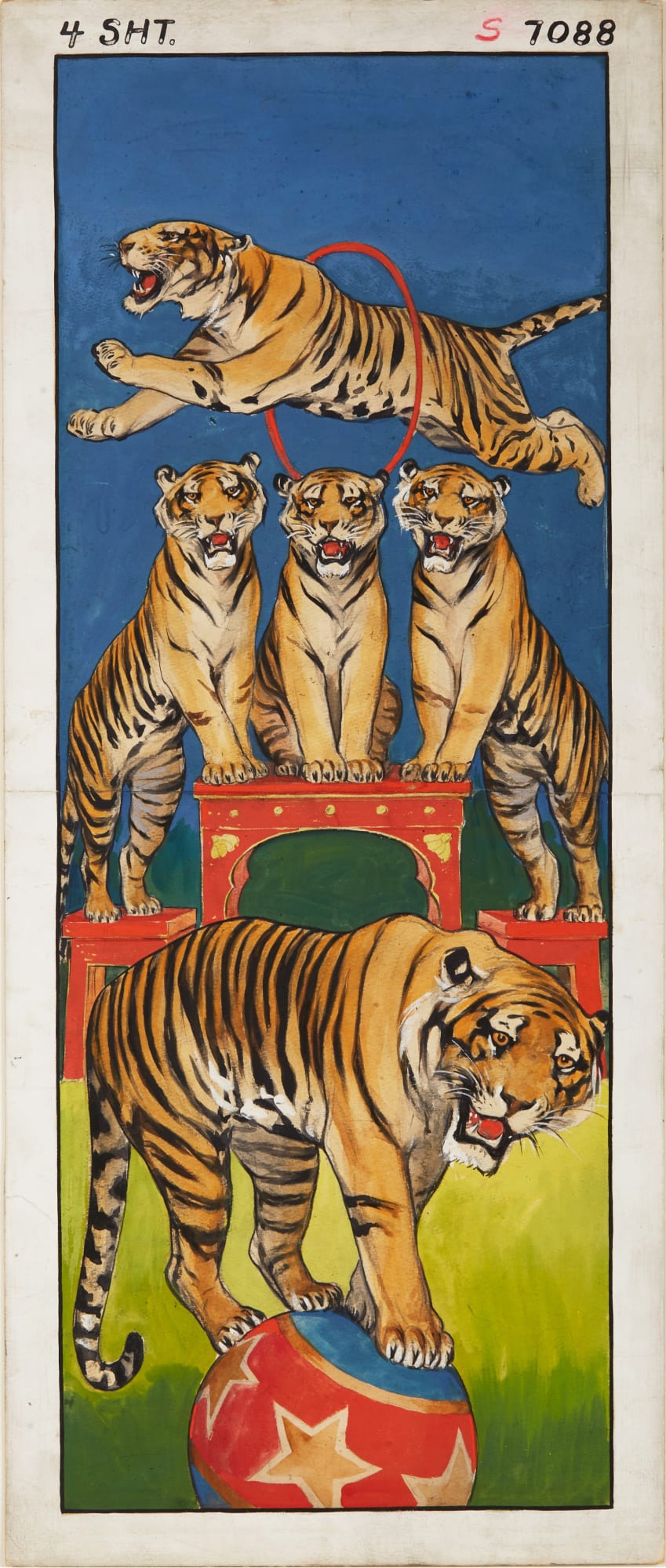 25 1/2 x 10 3/4 in. (64.8 x 27.3 cm) (ArU 349) SOLD