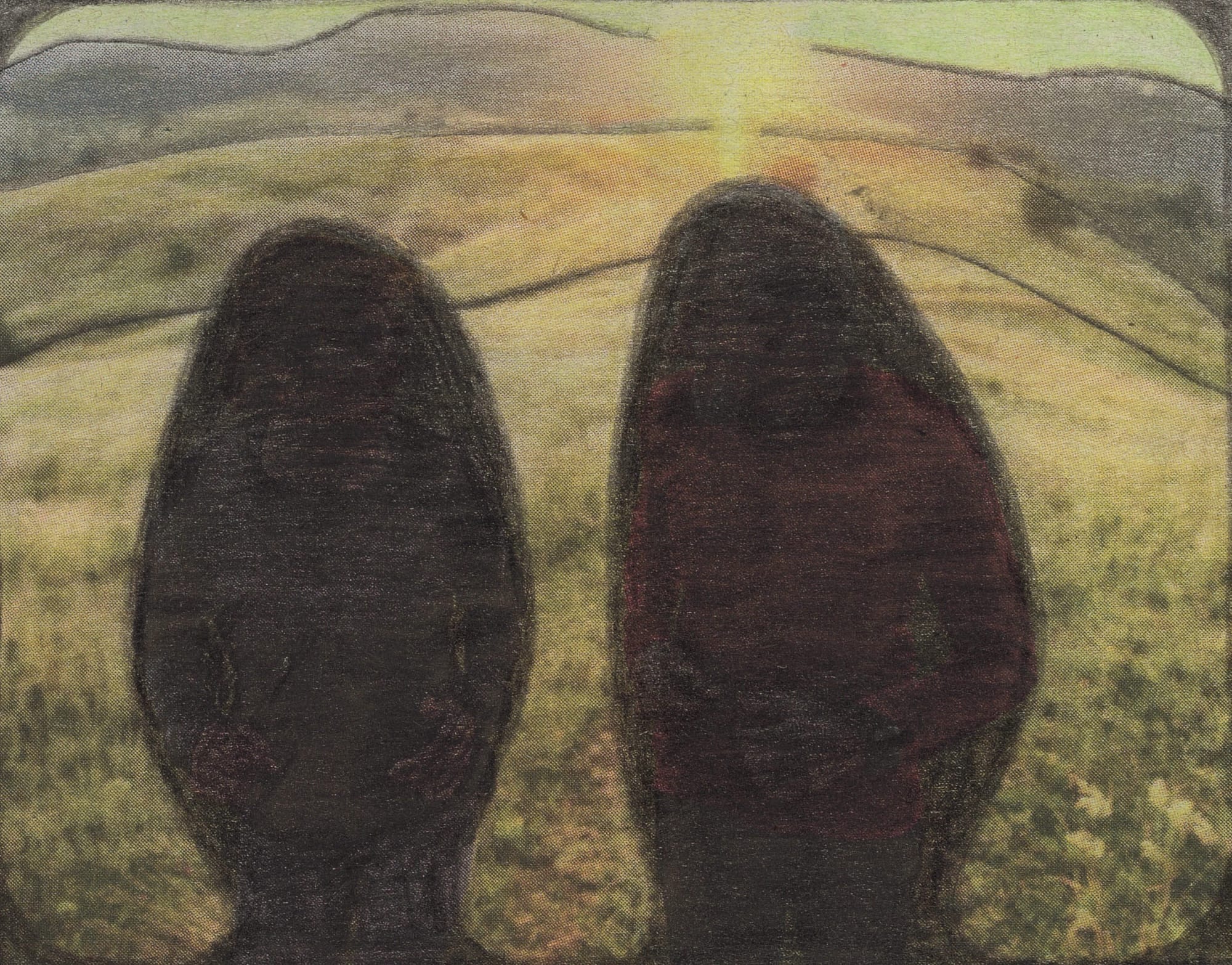 2022 3 x 3 7/8 in. (7.7 x 9.8 cm) (LpS 417) SOLD