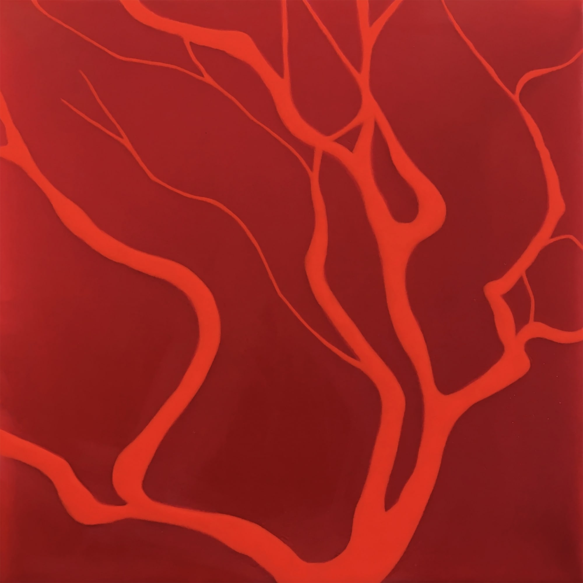 Heat, 2020 Acrylic on panel 12 x 12 in. (30.5 x 30.5 cm) (HS 60)