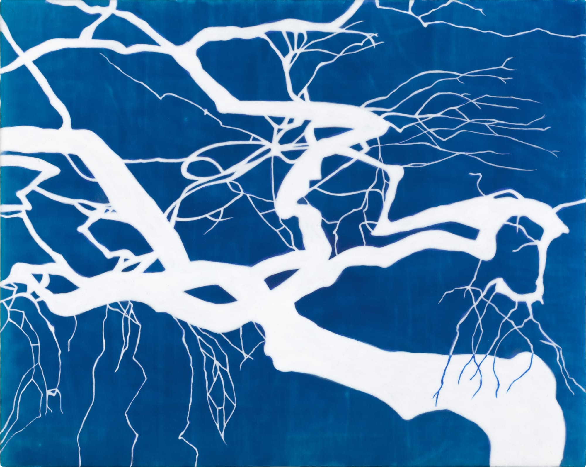 Under Up, 2024 Acrylic on panel 16 x 20 in (40.6 x 50.8 cm) (HS 83)