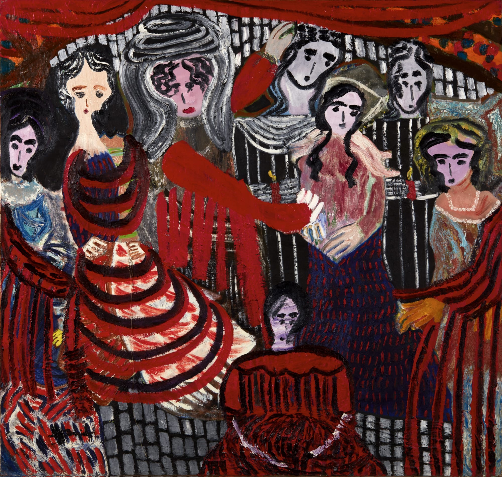 46 x 46 in. (116.8 x 116.8 cm) (FD27)