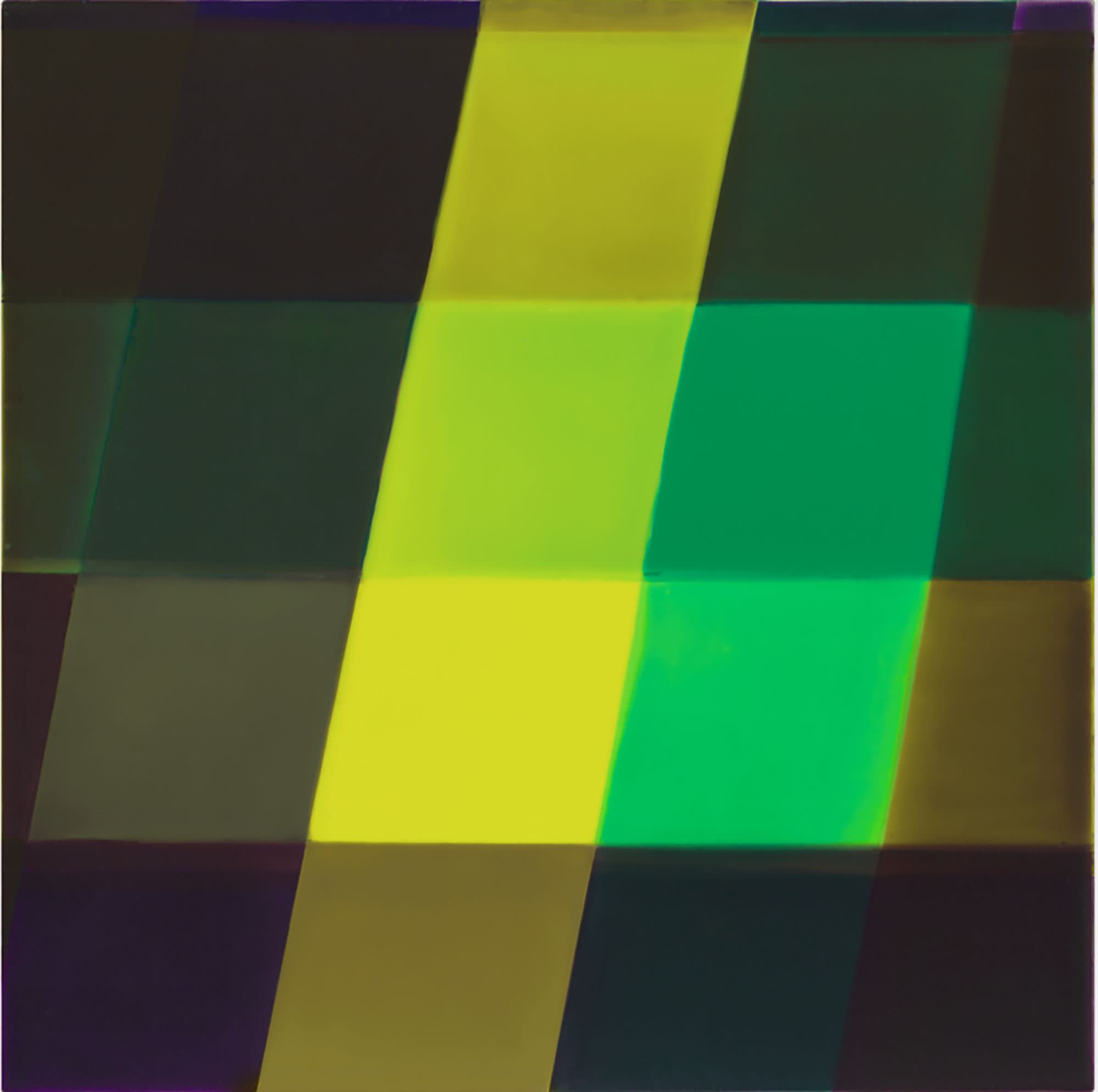 VISITATION 18.19, 2018 Acrylic on wood panel 12 x 12 in 30.5 x 30.5 cm HS 58