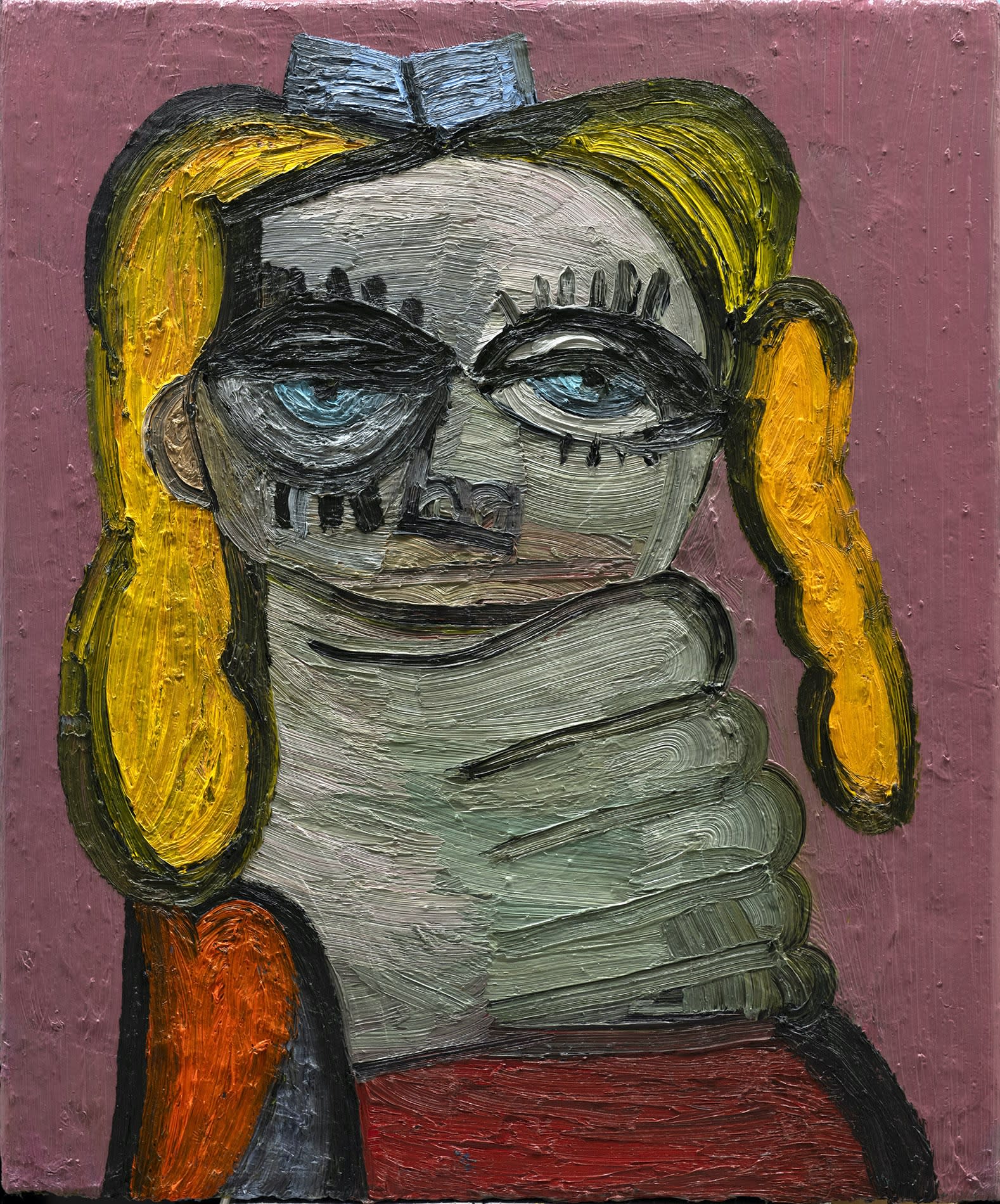 Woman 3, 2024 Oil on canvas 23 5/8 x 19 3/4 in. (60 x 50 cm) (TVk 26) SOLD