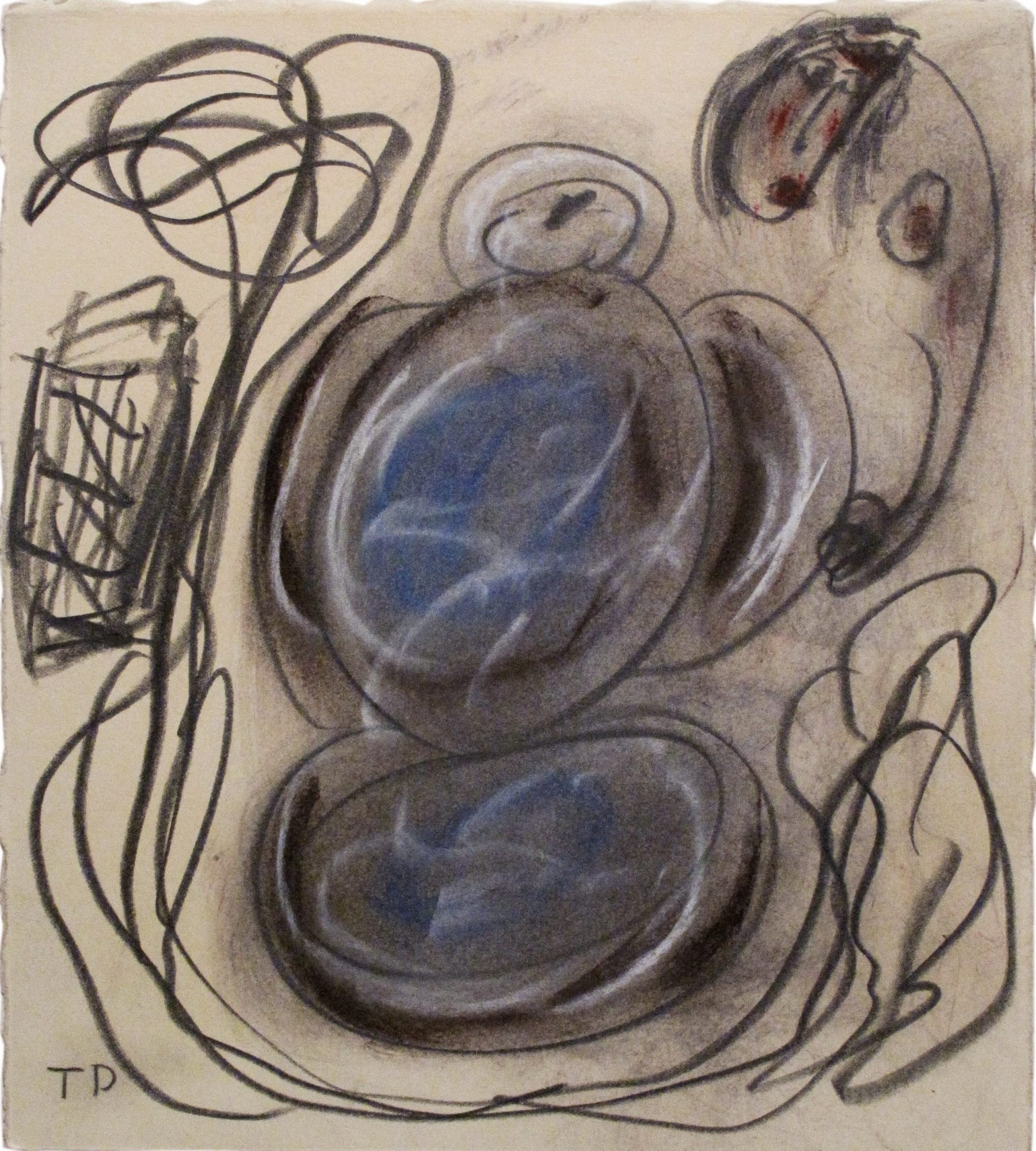Coffee Pot, 2000 Pastel and charcoal on paper 10 x 11 in. (25.4 x 27.9 cm) (TD 22)