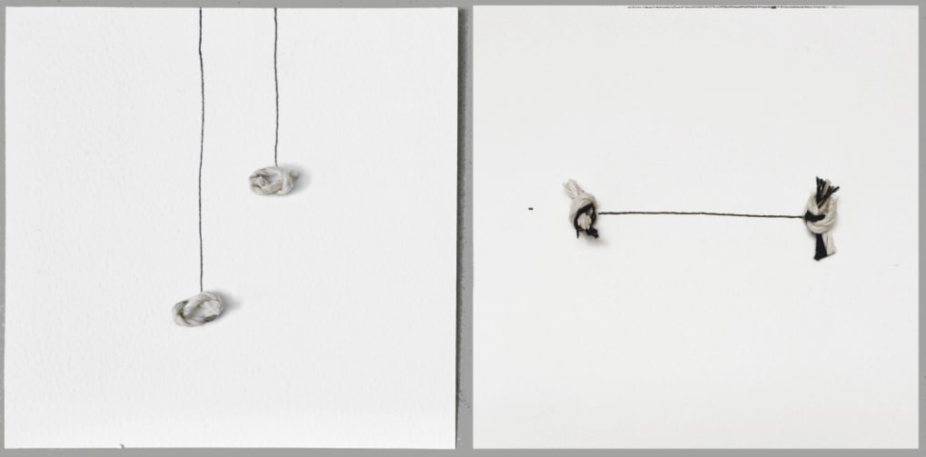 Toni Ross Untitled, 2019 Mixed media on paper 4 x 8 1/2 in. (TR 212)