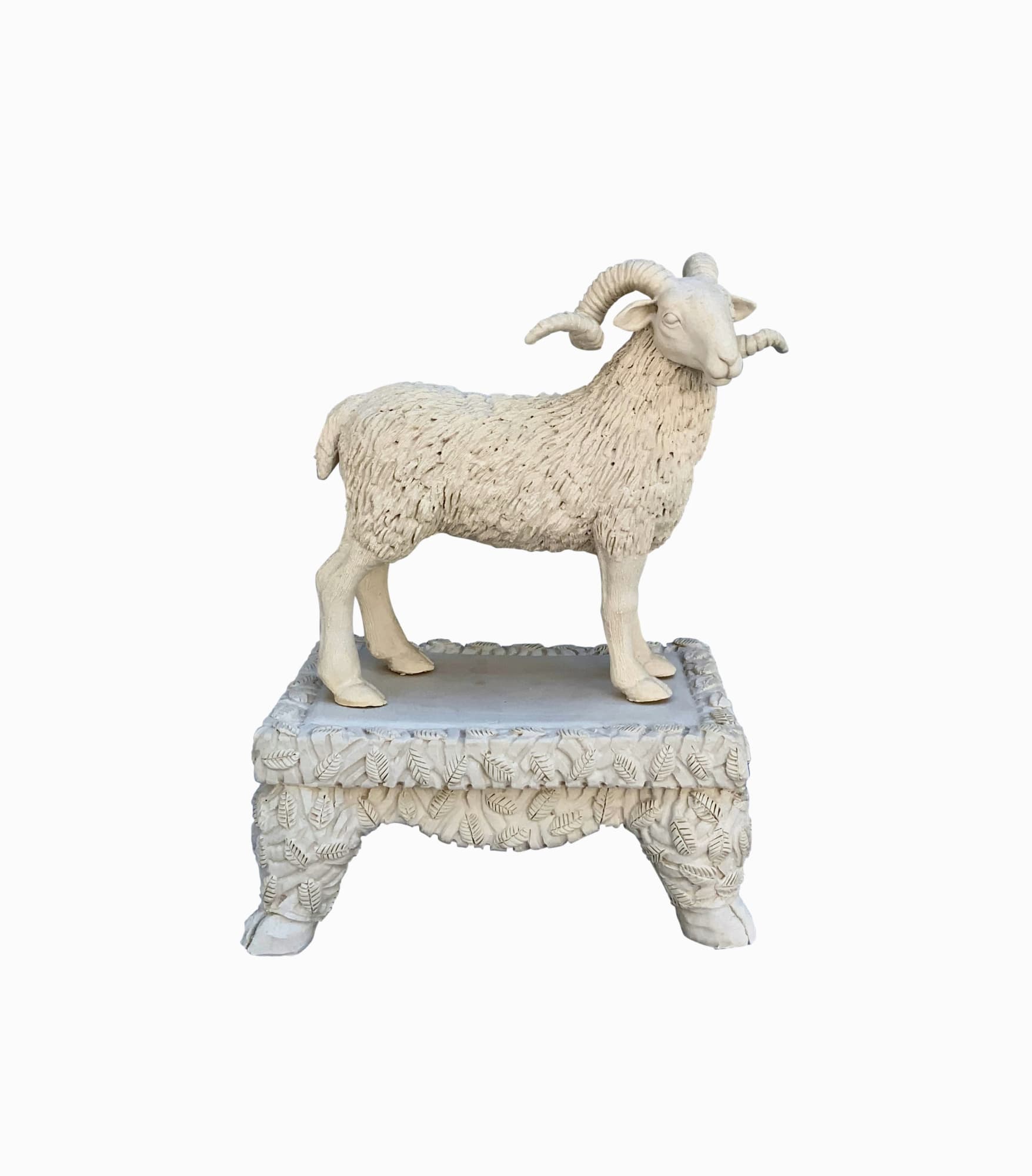 Amalthea, 2019 Porcelain 10 x 7 x 5 in. 25.4 x 17.8 x 12.7 cm. (TC 22)