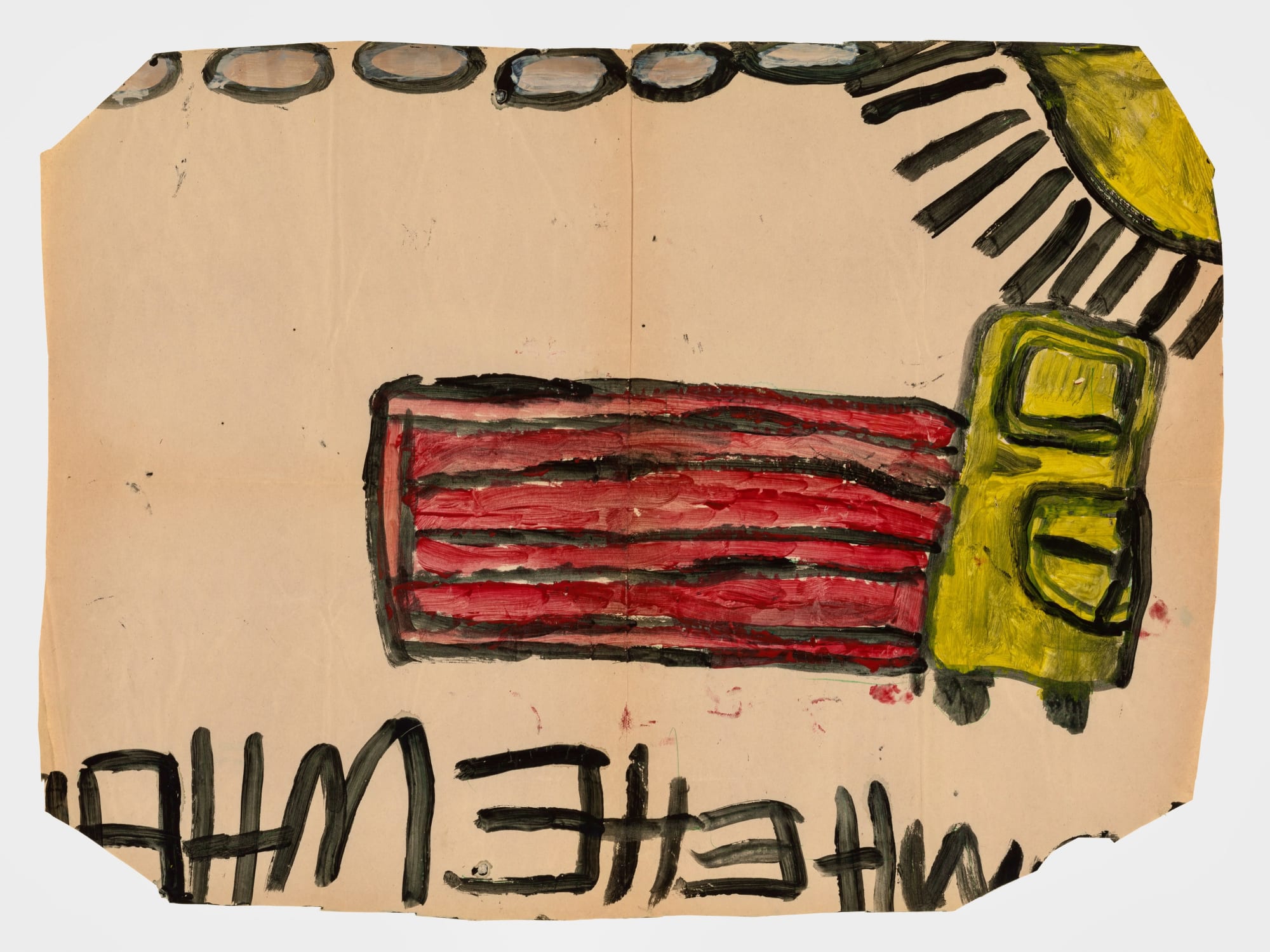 Untitled, 1972-1980 Tempera on paper 21 x 28.5 in (53.3 x 72.4 cm) (LM 410)
