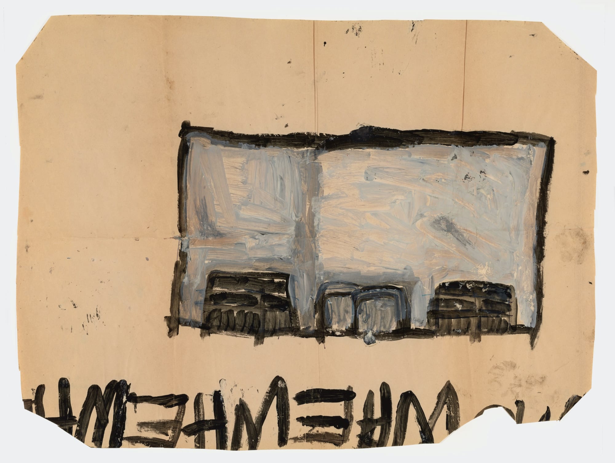 Untitled, (No. 4), 1972-1980 Tempera on paper 20.5 x 27.5 in (52.1 x 69.9 cm) (LM 5)
