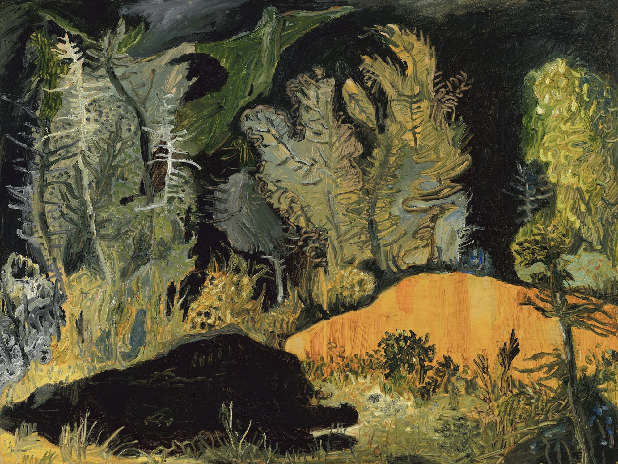 The first painting of the rest of my life #2, 2014 Oil on wood panel 24 x 32 in. 70 x 81.3 cm. (ML 9) SOLD