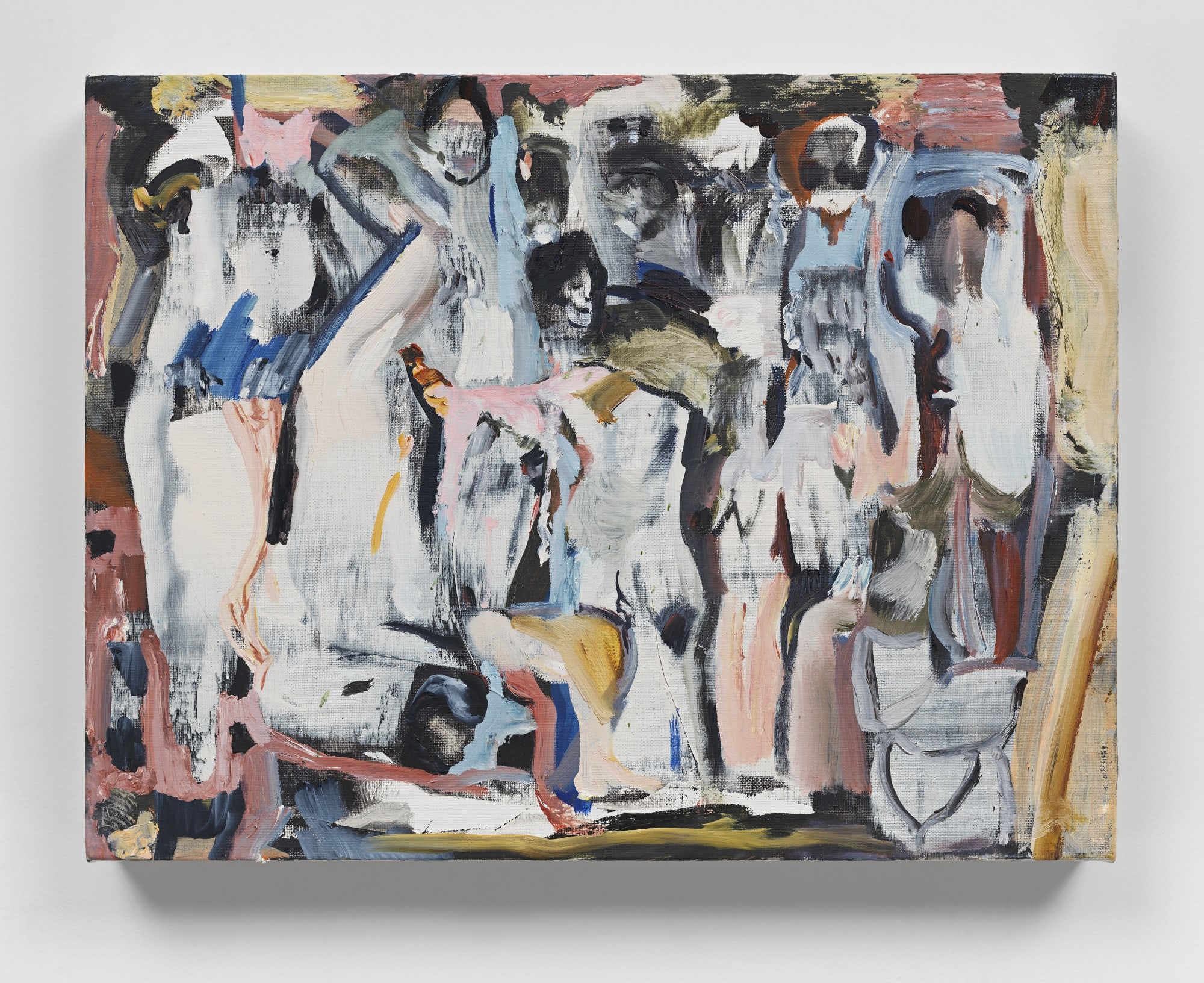 Le Bain, 2019 oil on linen 33.02 x 43.18 cm. 13 x 17 in.