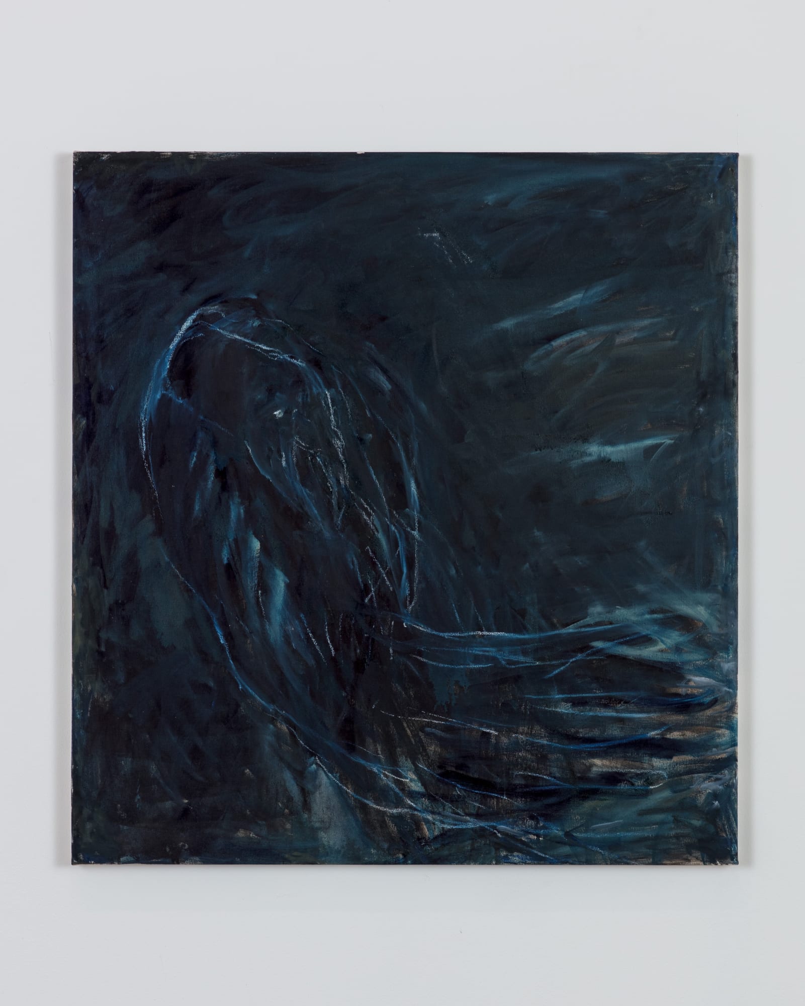 Indigo, 2011-2016, oil on canvas, 115 x 107 cm