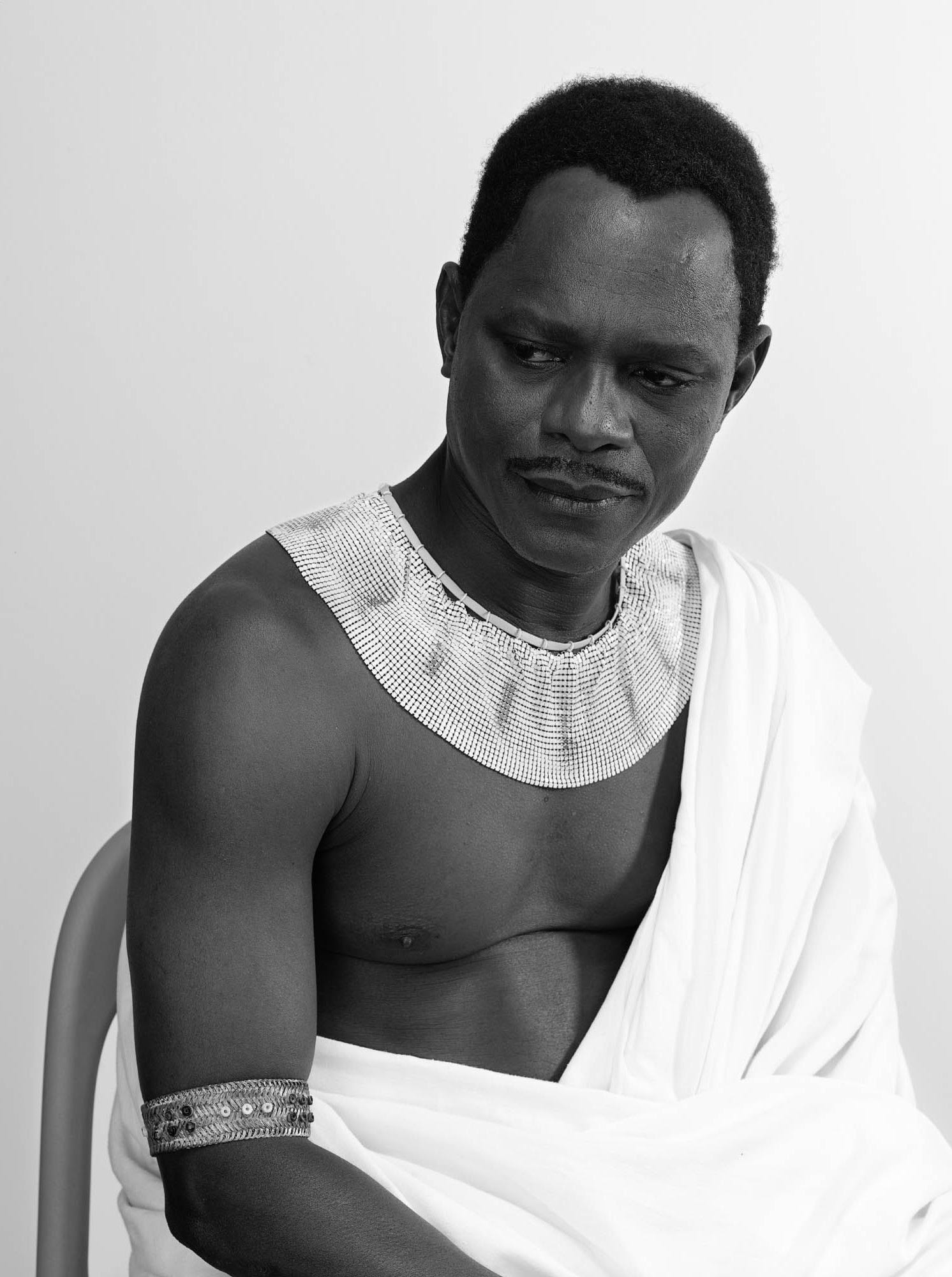 Samuel Fosso From the series 'African Spirits' L_002821 (N. Mandela), 2008 Ilford Fiberbased Glossy Paper 69 5/16" x 51 3/16" (176 x 130 cm) Edition of 5 plus 2 artist's proofs High-Resolution Image